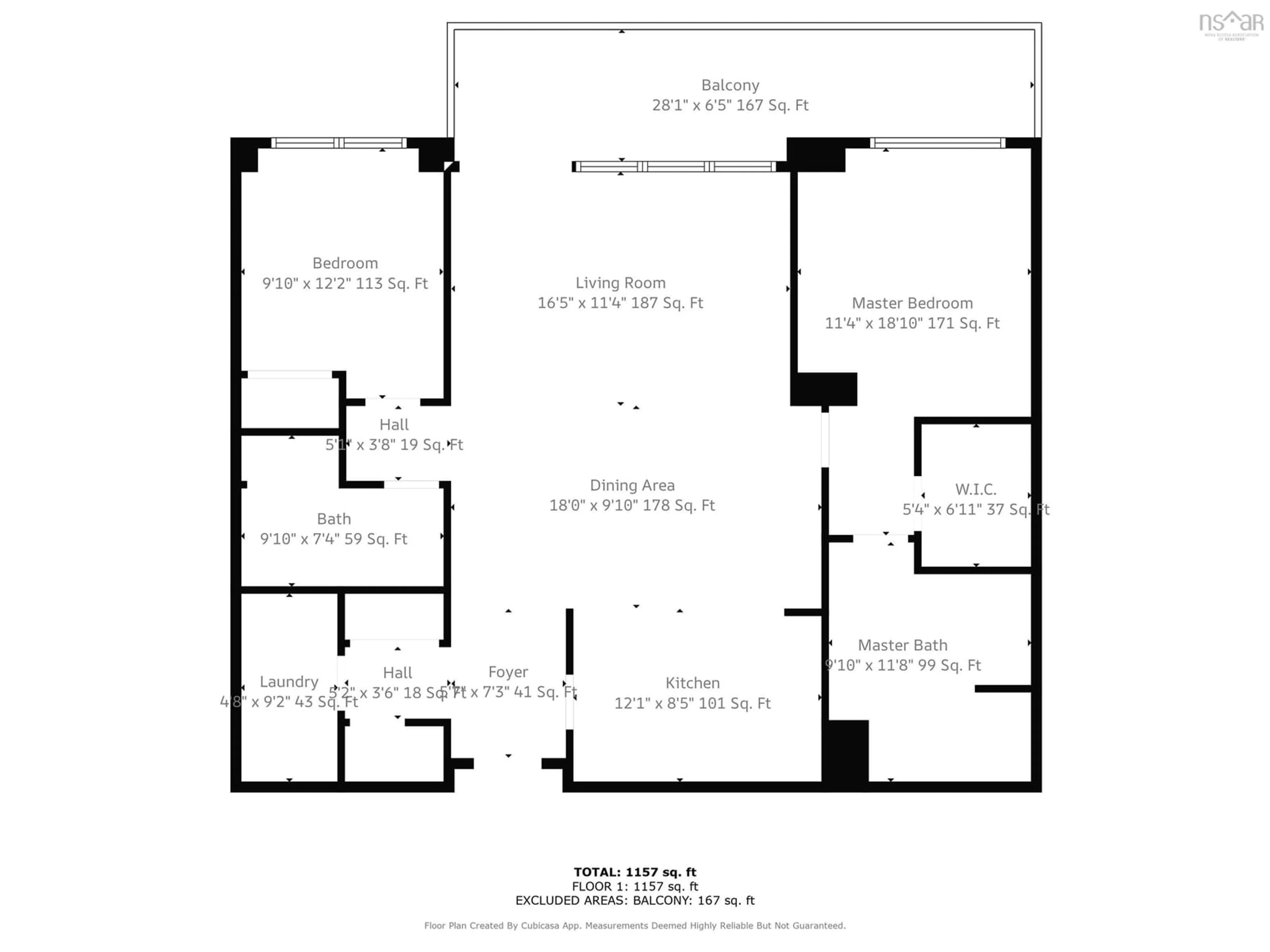 Floor plan for 60 Walter Havill Drive #1012, Halifax Nova Scotia B3N 0A9