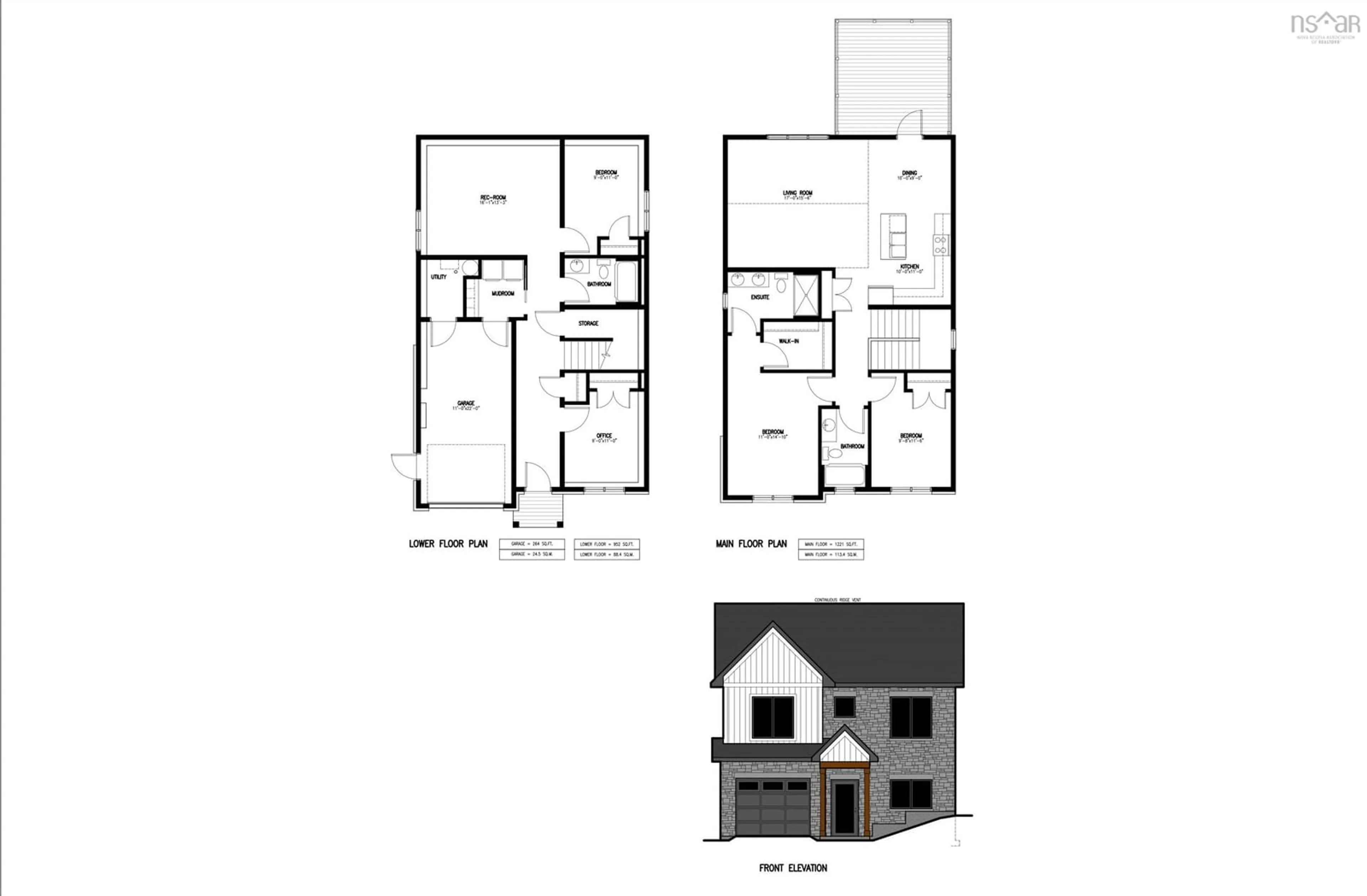 Floor plan for 57 Gardenia Way #GW-40, Dartmouth Nova Scotia B2X 0C7