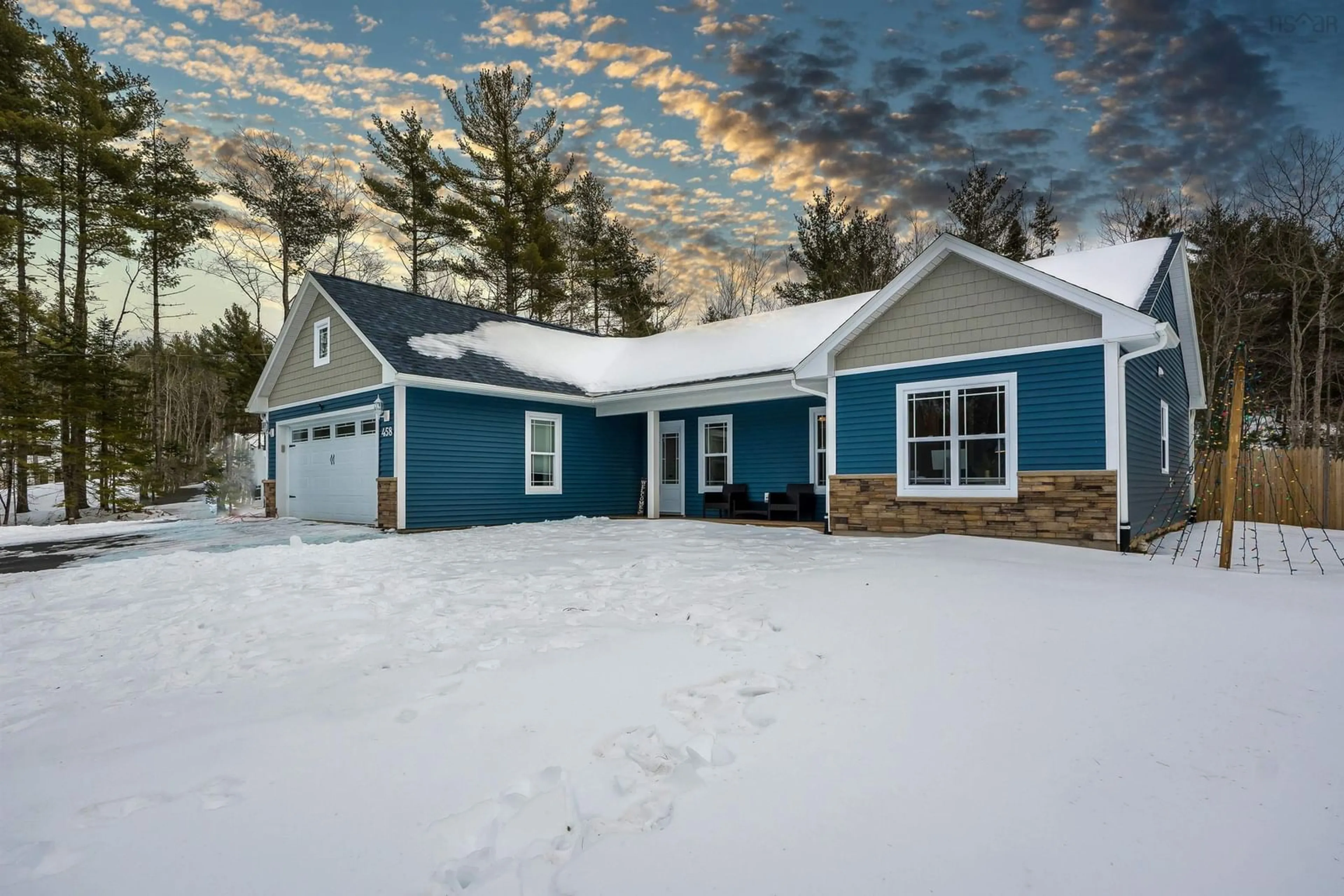 Home with vinyl exterior material, unknown for 458 Calderwood Dr, Wellington Nova Scotia B2T 0S2