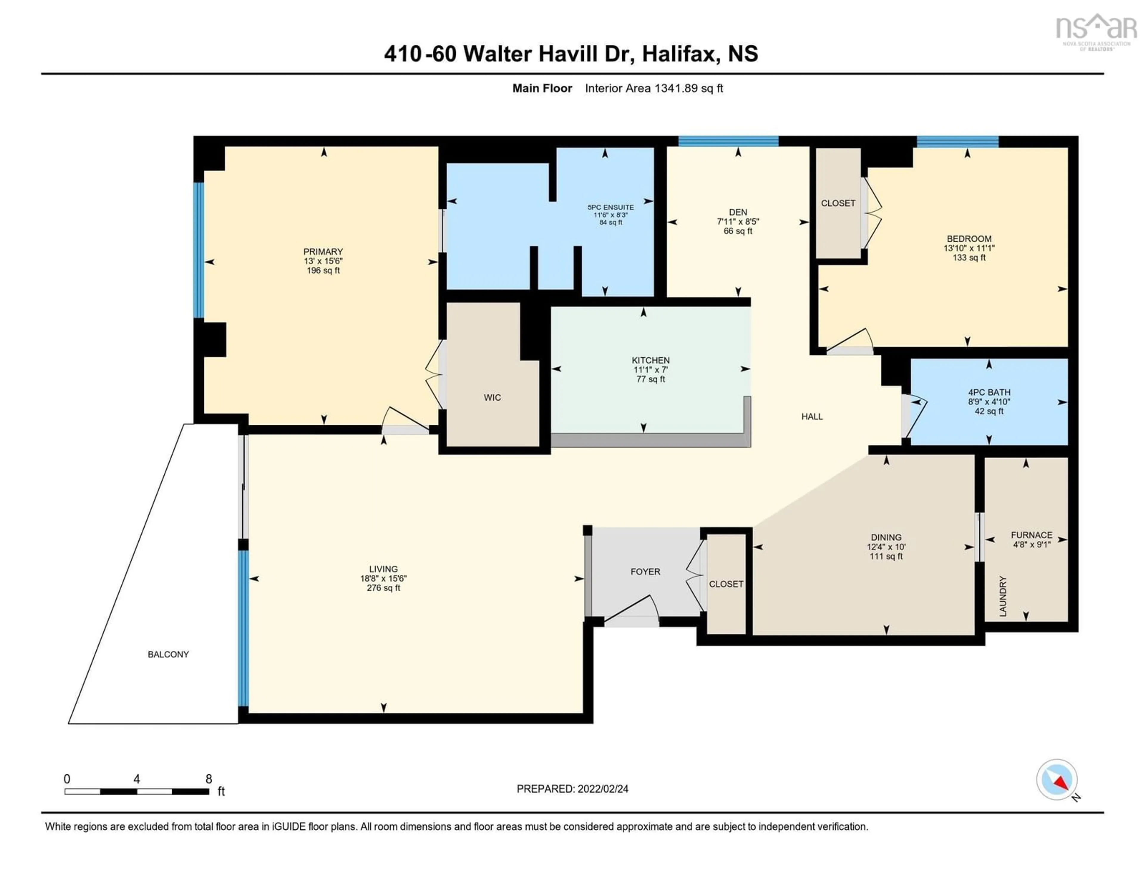 Floor plan for 60 Walter Havill Dr #410, Halifax Nova Scotia B3N 0A9