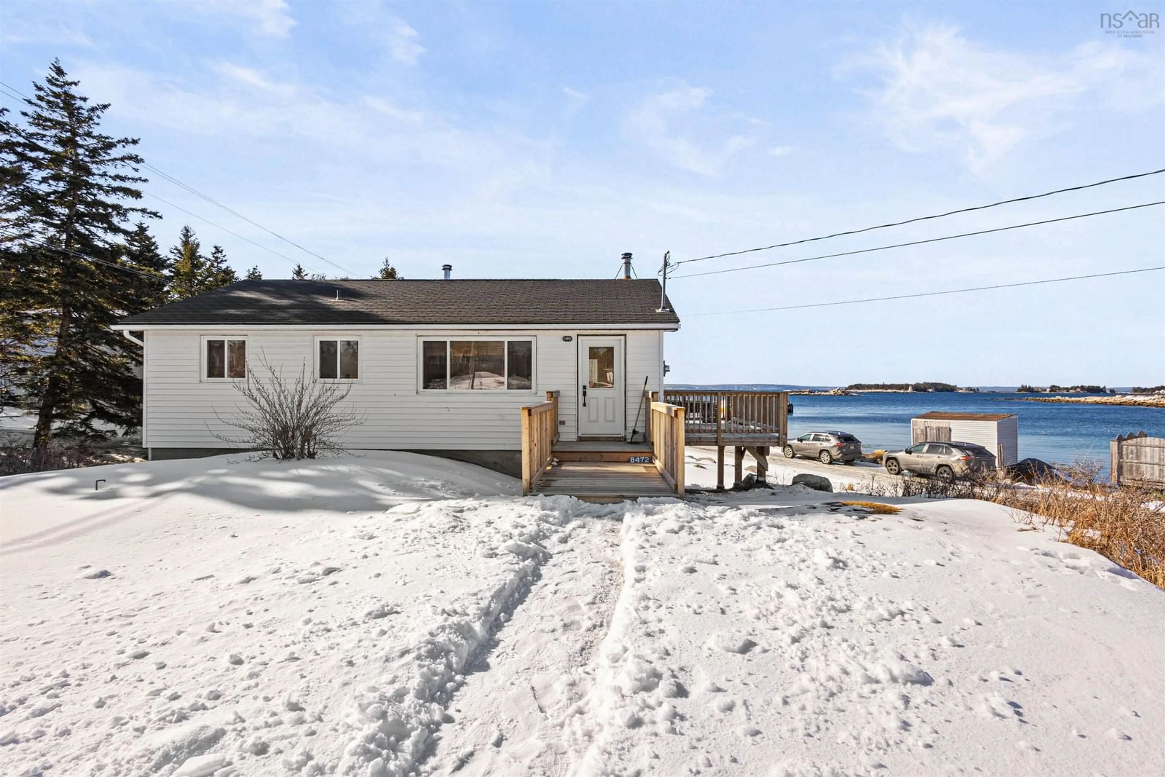 Patio, street for 8472 Peggy's Cove Rd, Indian Harbour Nova Scotia B3Z 3R1