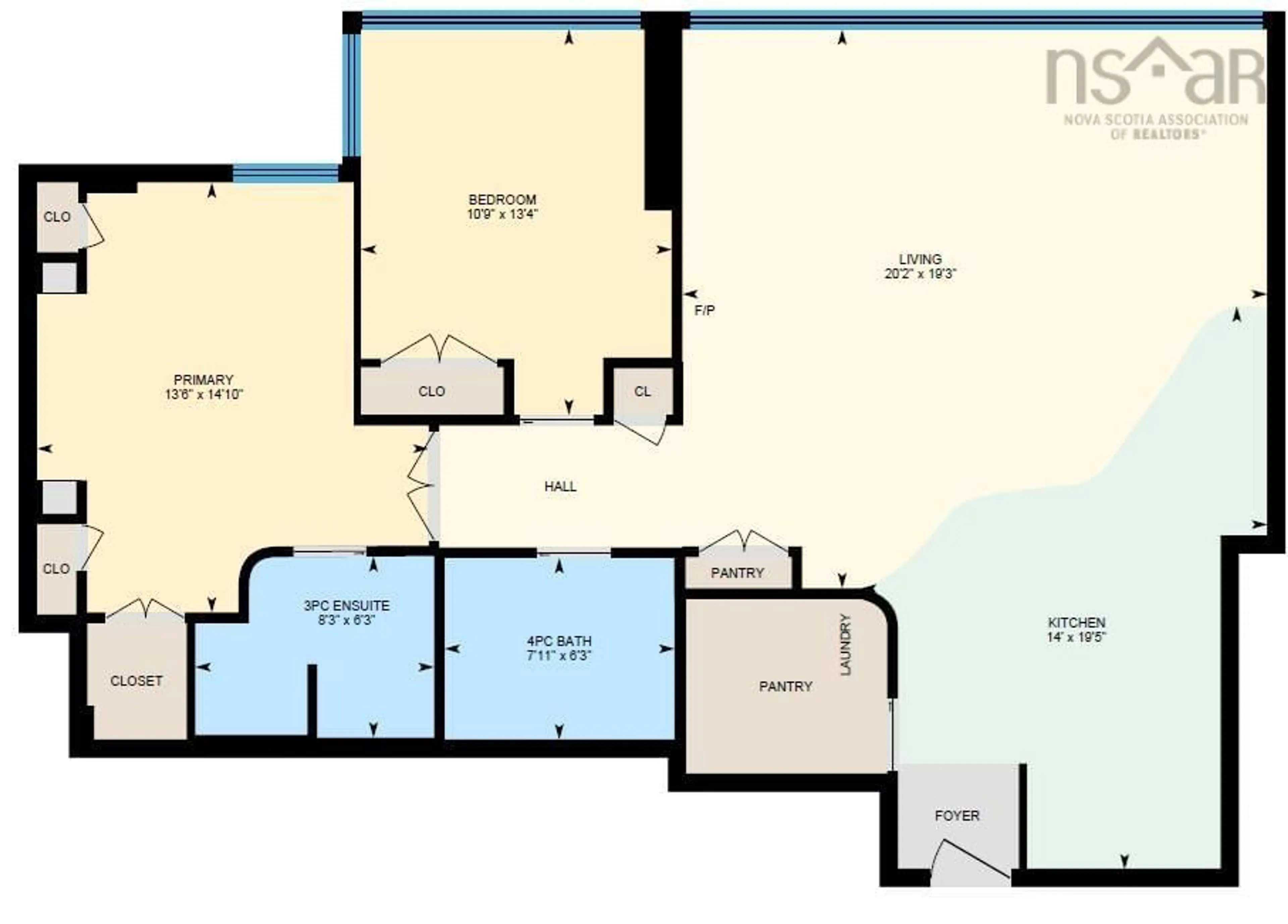 Floor plan for 6369 Coburg Rd #506, Halifax Nova Scotia B3H 4J7