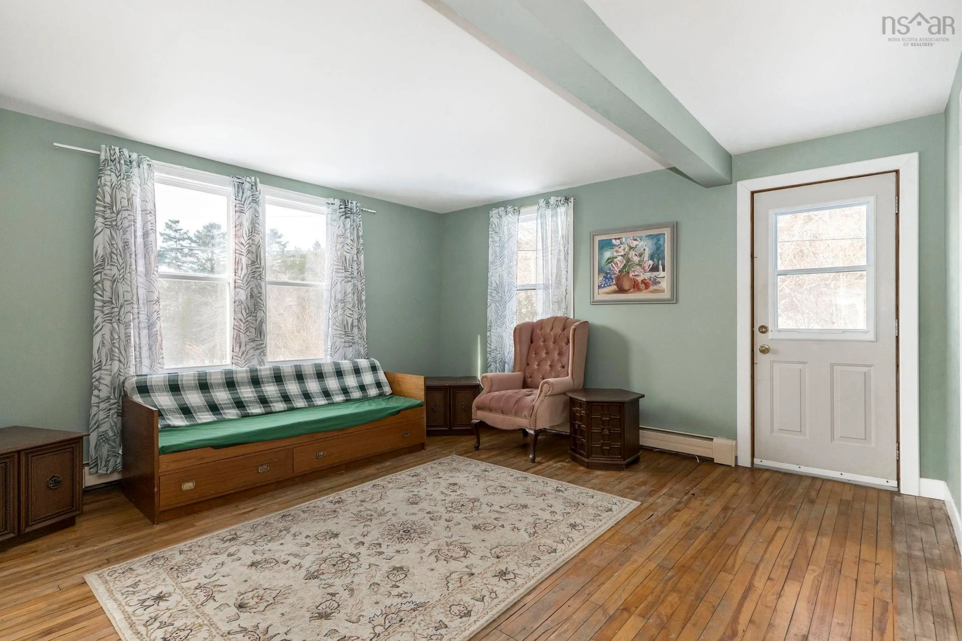 Living room with furniture, unknown for 23 Rhyno Rd, Head Of St. Margarets Bay Nova Scotia B3Z 1Y5