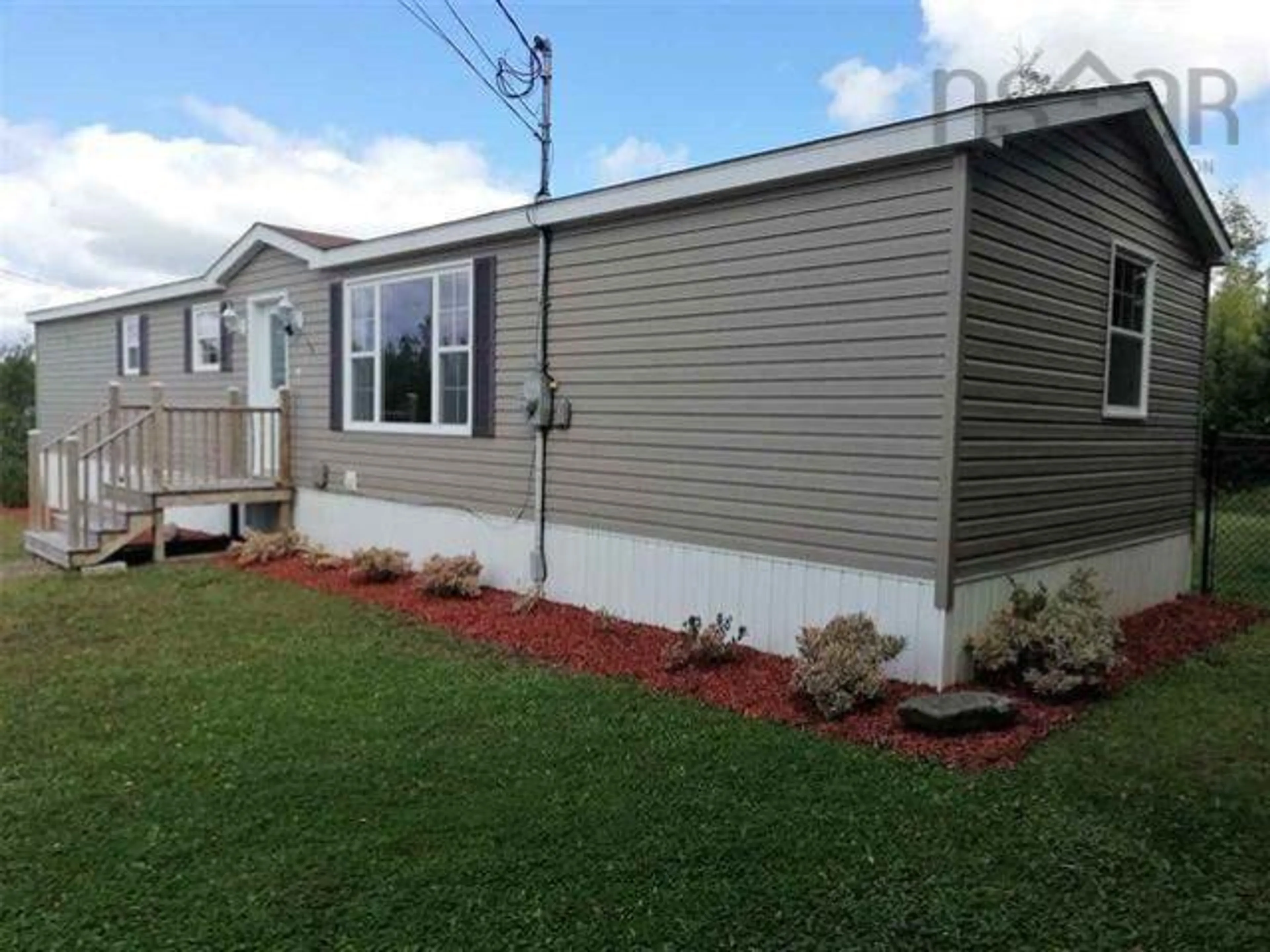 Home with vinyl exterior material, street for 119 Blainedale Dr, Salmon River Nova Scotia B2N 6M3