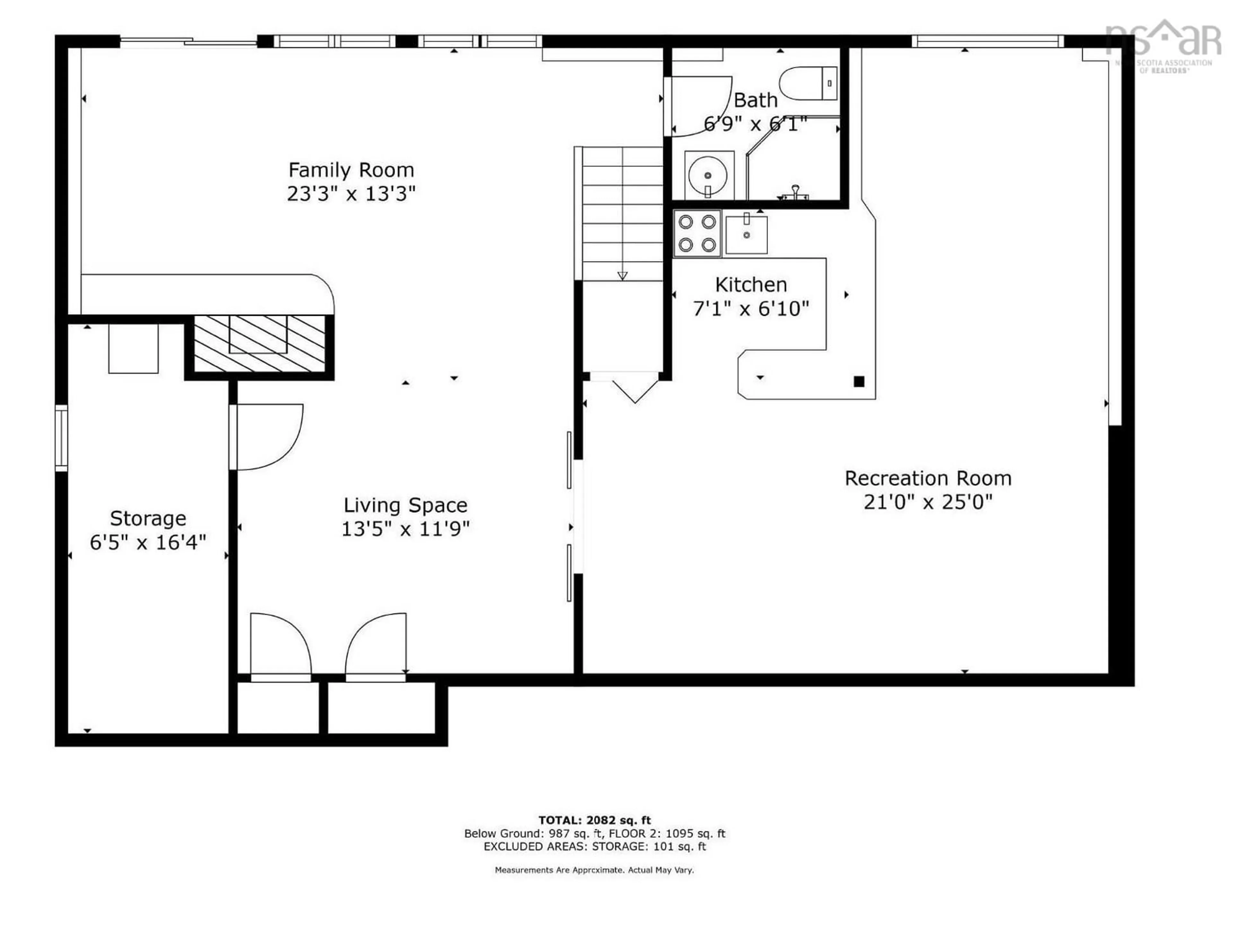 Floor plan for 126 Johnson Cres, Lower Sackville Nova Scotia B4C 3A5