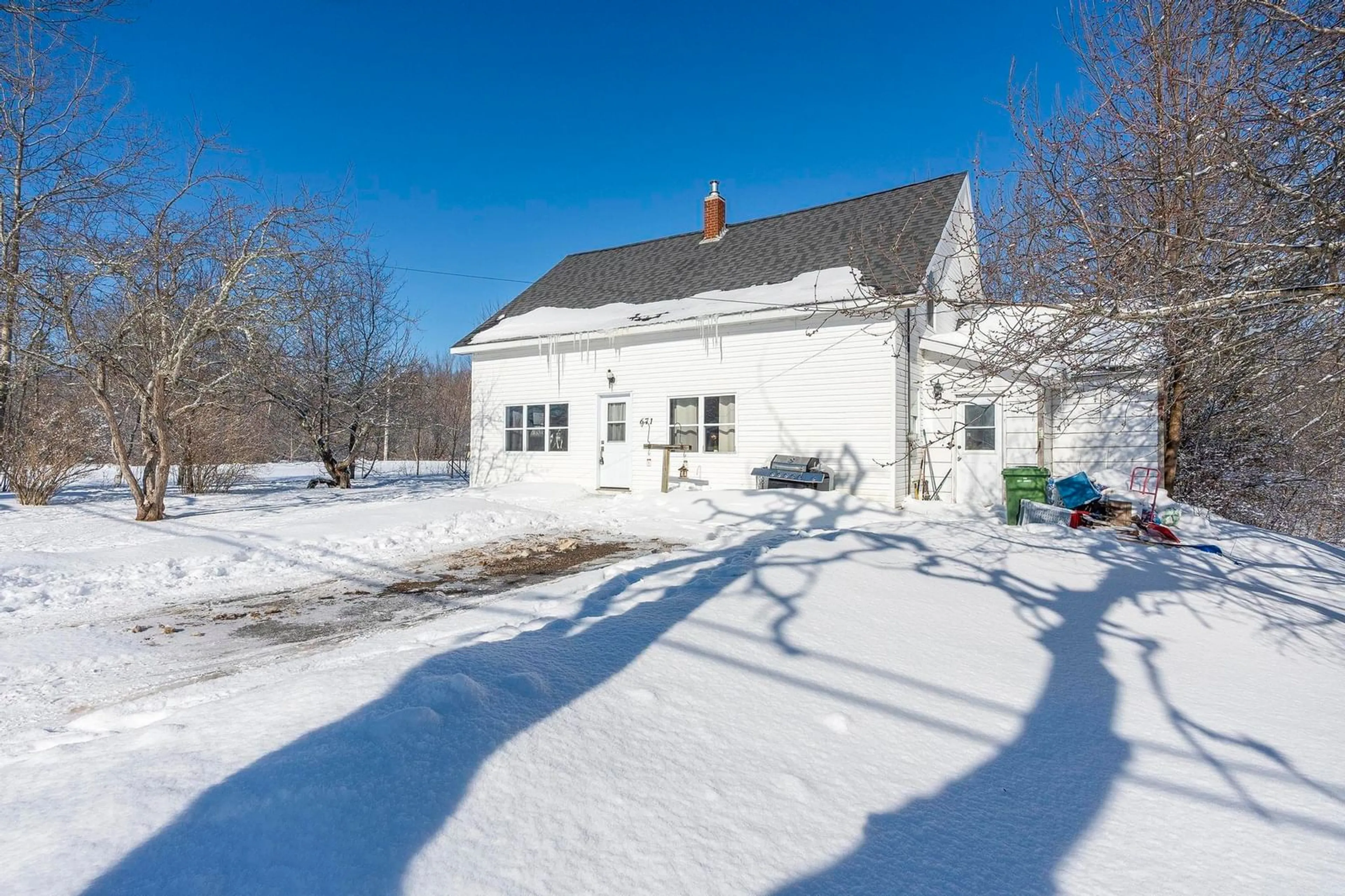 A pic from outside/outdoor area/front of a property/back of a property/a pic from drone, street for 671 Torbrook Rd, Torbrook West Nova Scotia B0P 1W0