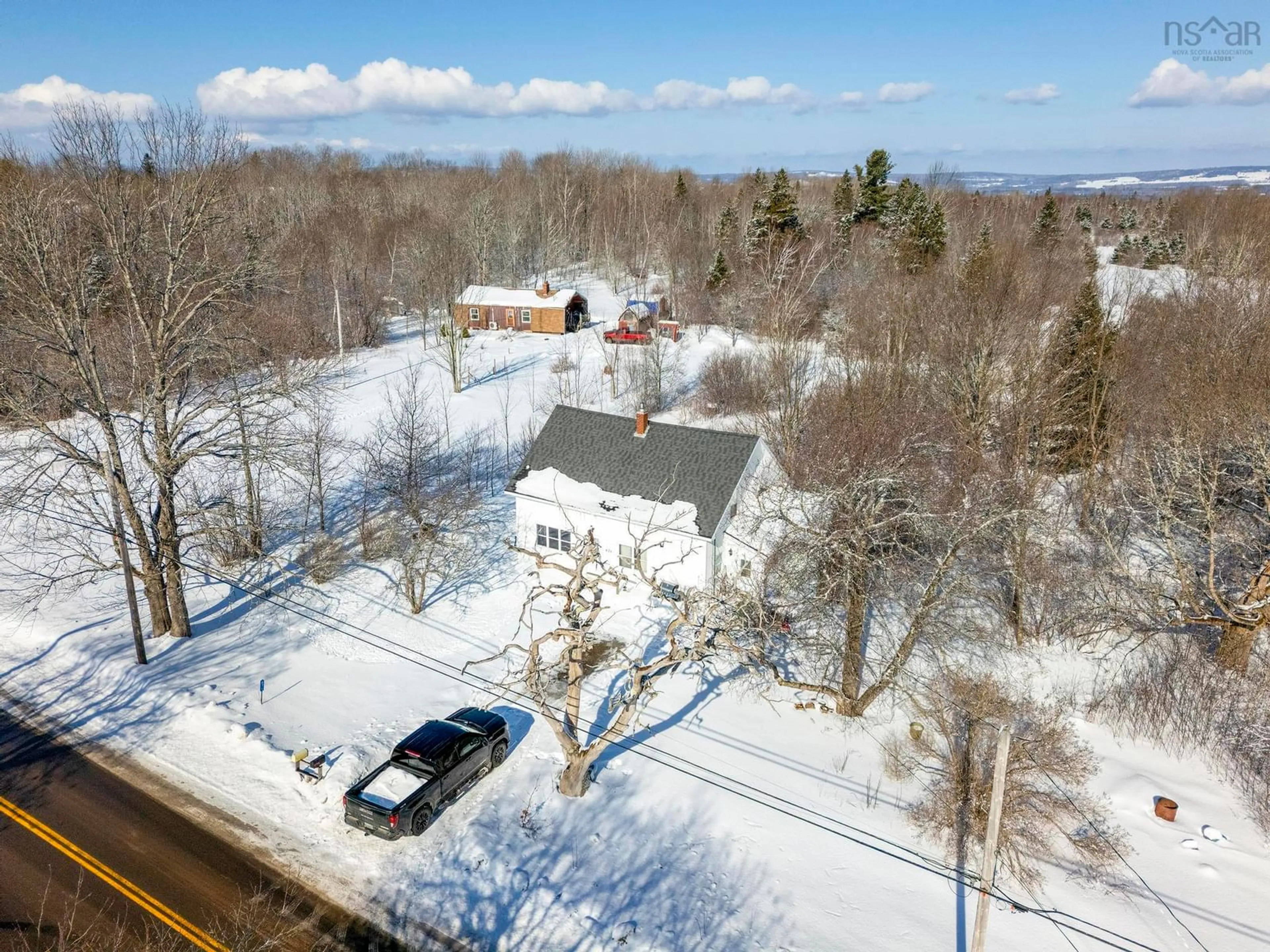 A pic from outside/outdoor area/front of a property/back of a property/a pic from drone, unknown for 671 Torbrook Rd, Torbrook West Nova Scotia B0P 1W0