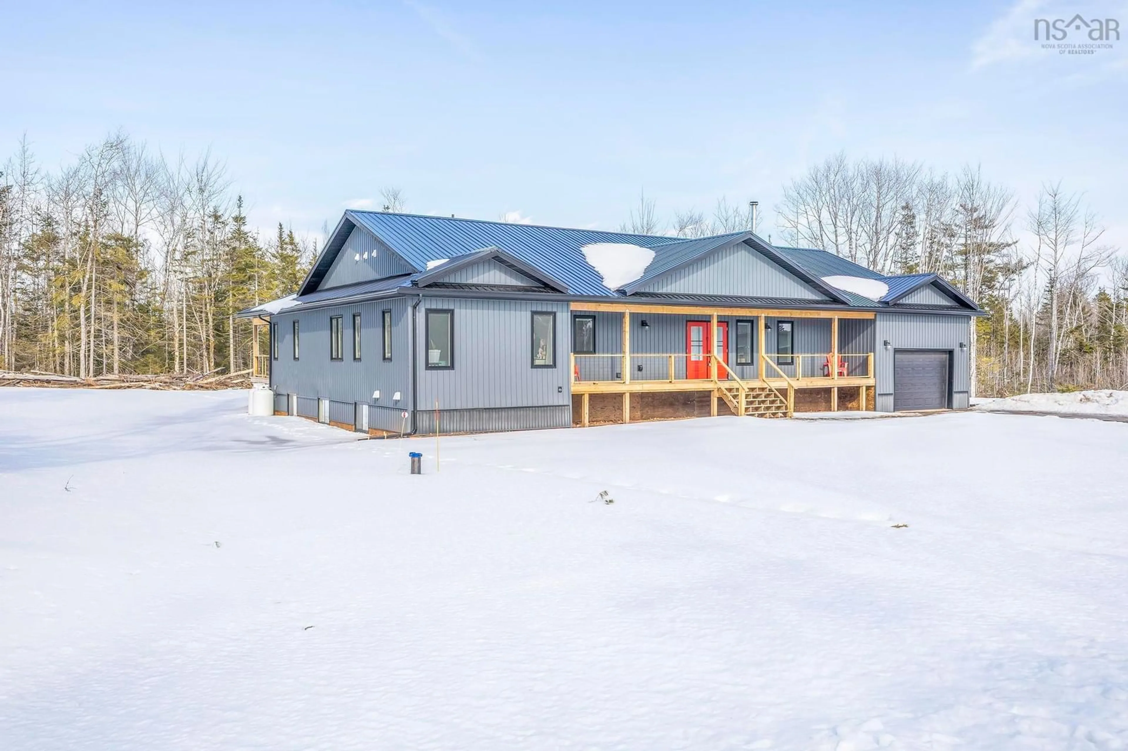 A pic from outside/outdoor area/front of a property/back of a property/a pic from drone, building for 5021 River John Rd, Pictou Nova Scotia B0K 1H0