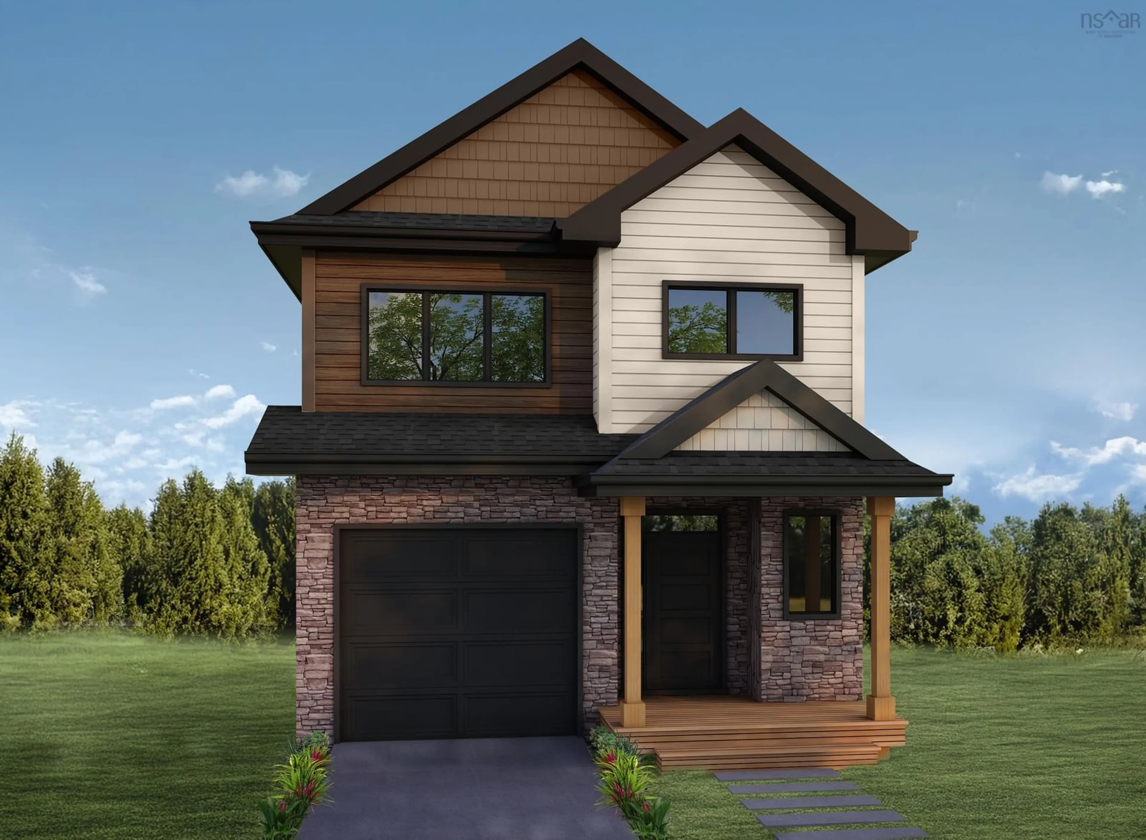 Home with brick exterior material, street for 173 Brunello Blvd #9-18, Brunello Estates Nova Scotia B3T 0J3