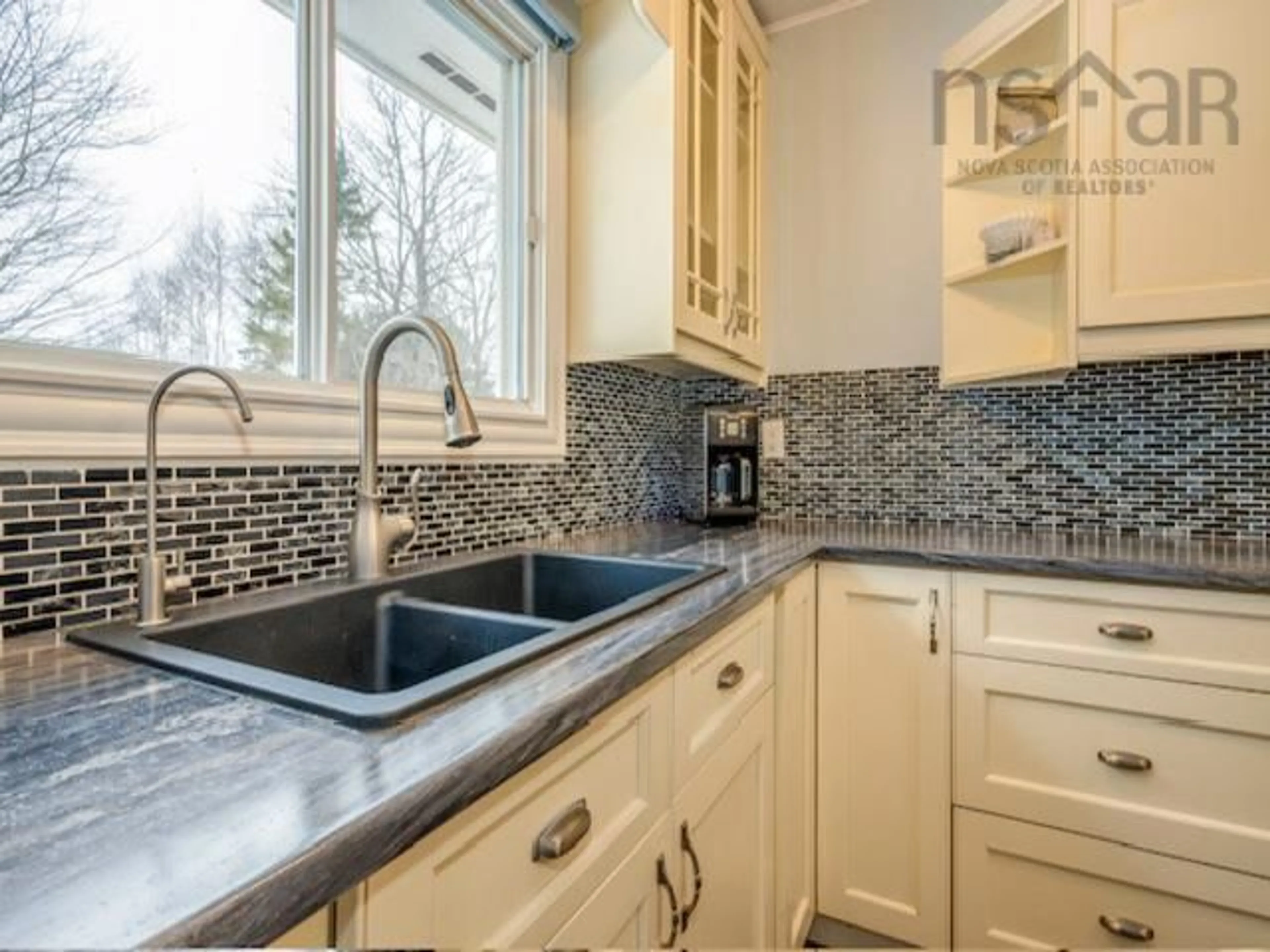 Contemporary kitchen, ceramic/tile floor for 21 Logan Dr, East Hants Nova Scotia B2S 1N2