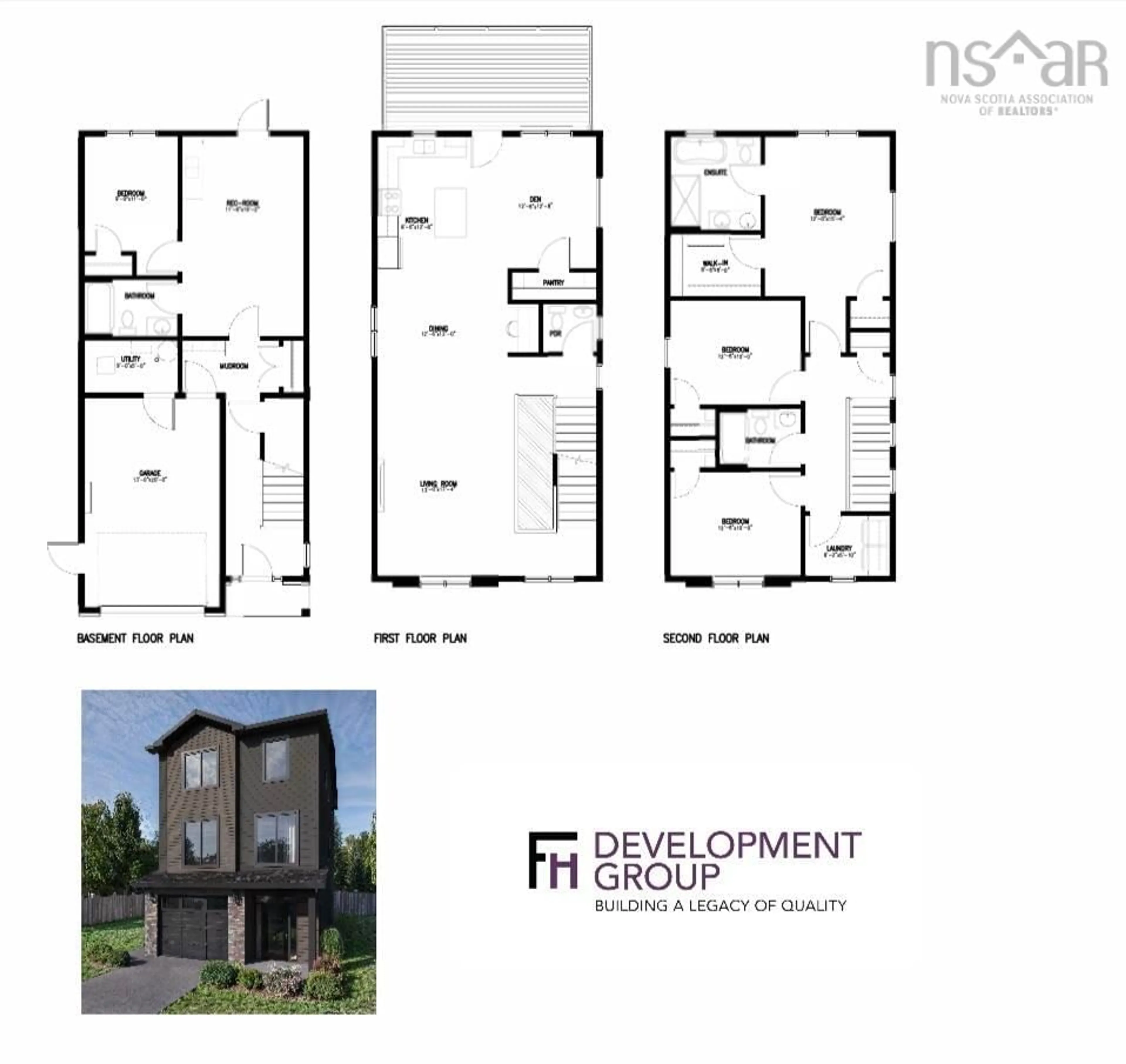 Floor plan for 283 Marketway Lane #6-175, Timberlea Nova Scotia B3T 0J5