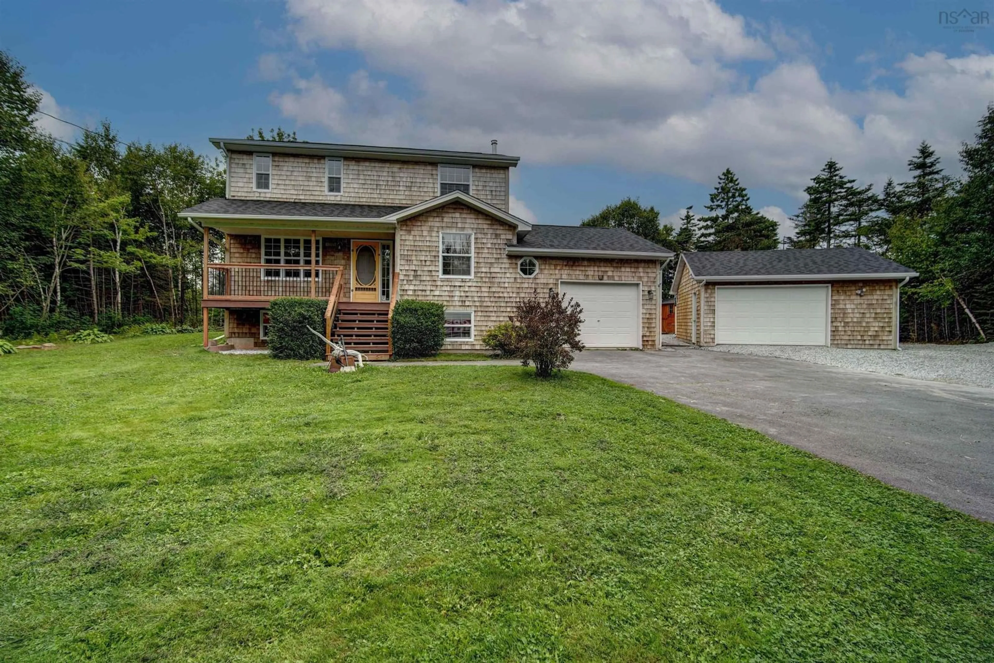 A pic from outside/outdoor area/front of a property/back of a property/a pic from drone, street for 35 Prospect River Crt, Hatchet Lake Nova Scotia B3T 1R8