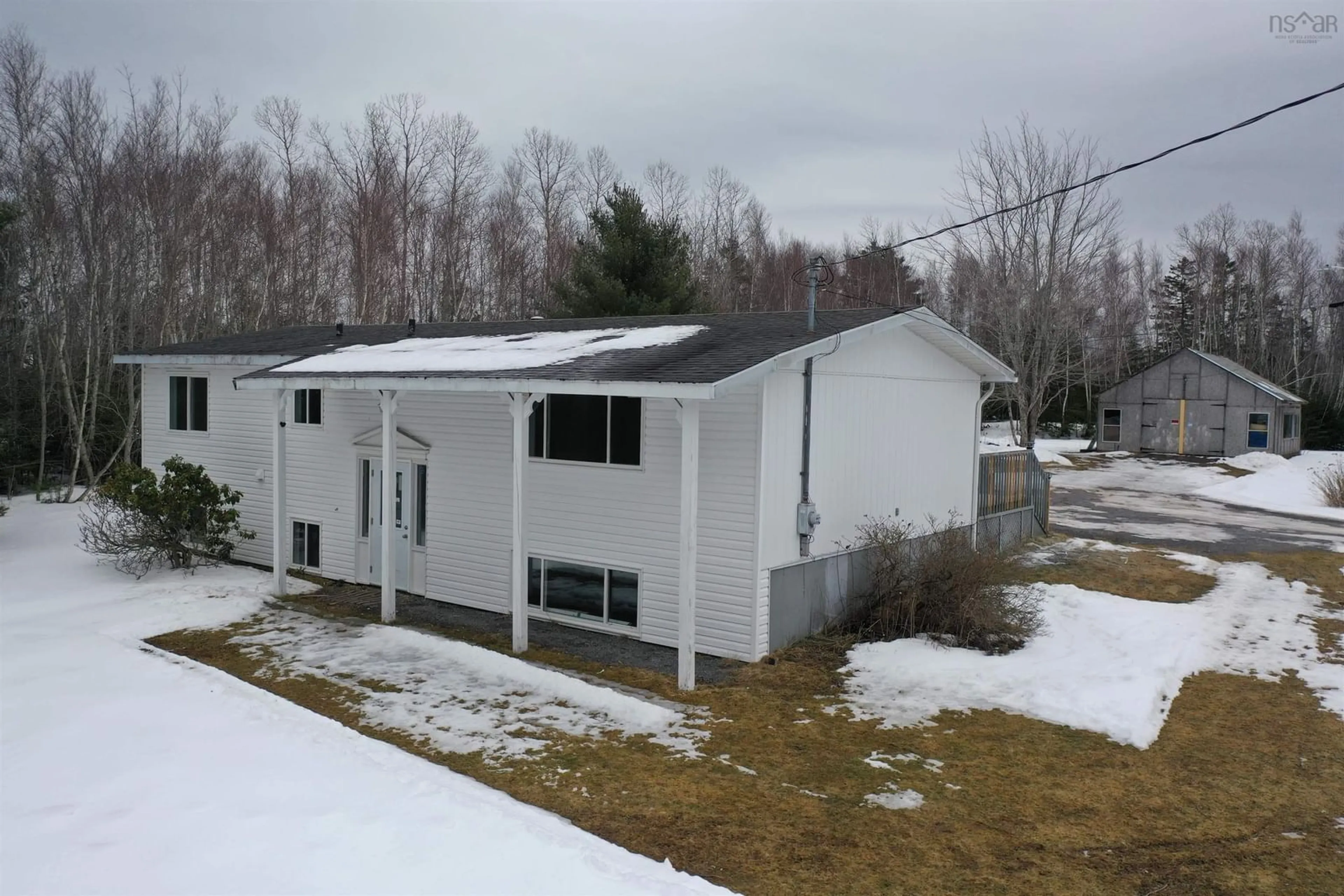 A pic from outside/outdoor area/front of a property/back of a property/a pic from drone, unknown for 2103 Granton Rd, Abercrombie Nova Scotia B0K 1H0