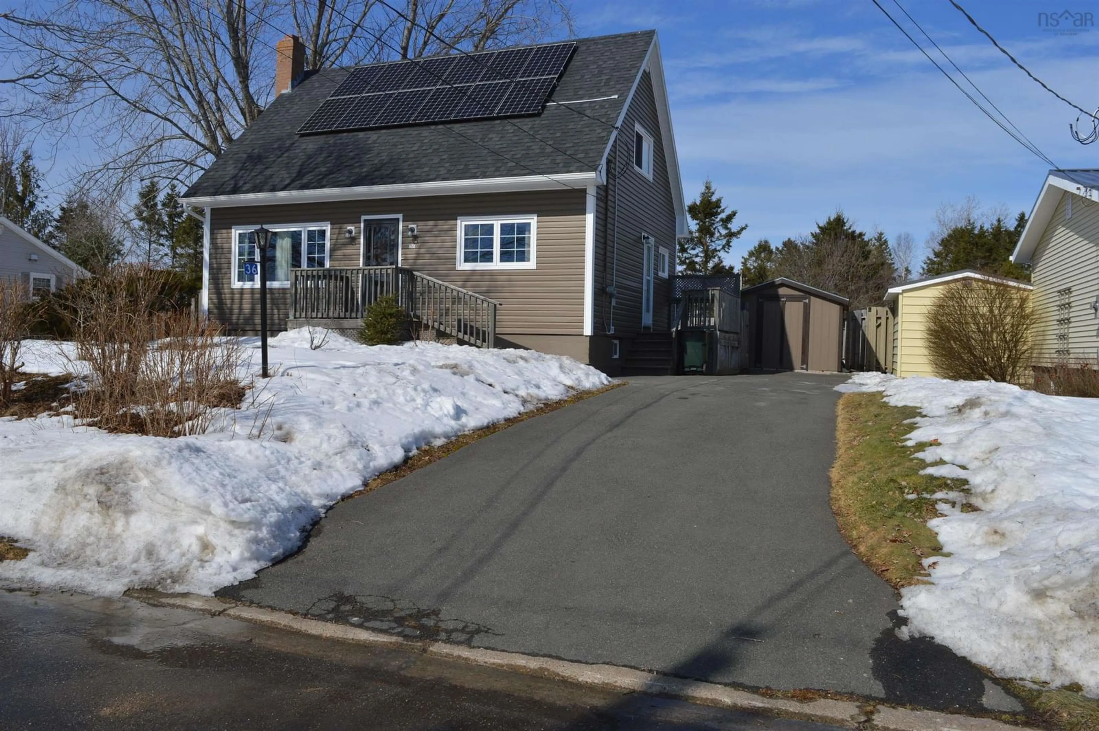 A pic from outside/outdoor area/front of a property/back of a property/a pic from drone, street for 36 Maple Drive, Antigonish Nova Scotia B2G 1G2