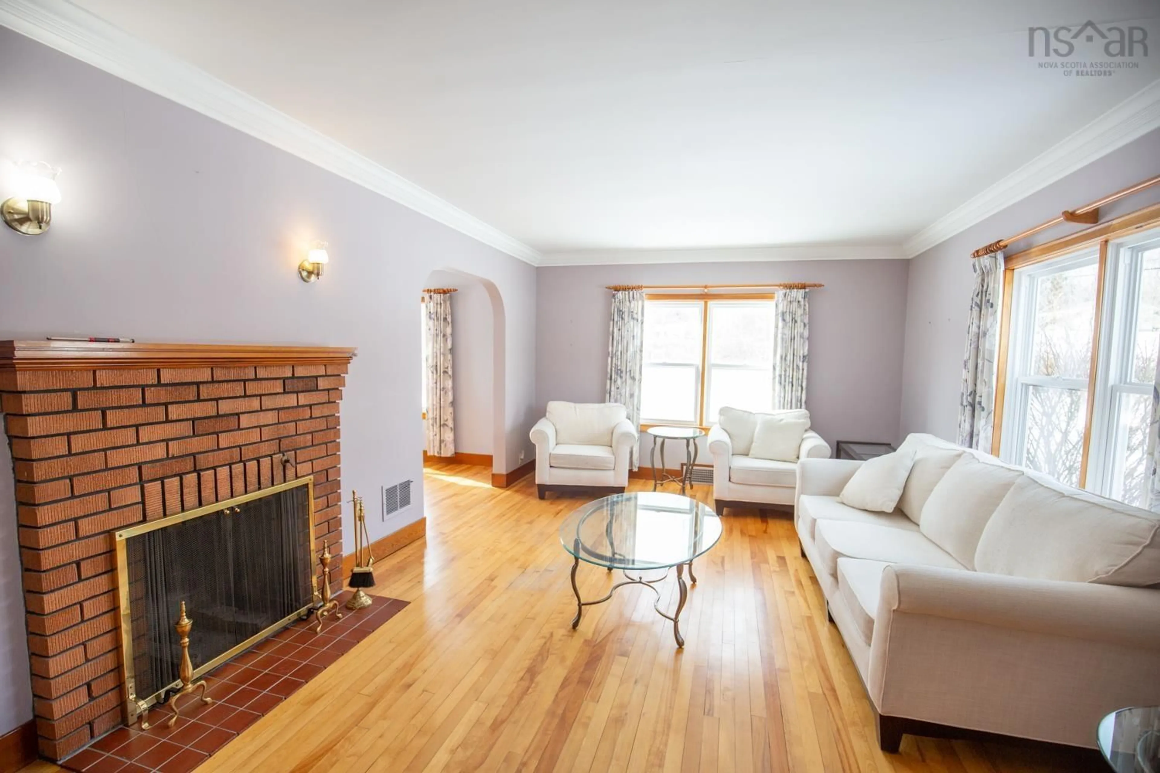 Living room with furniture, unknown for 1945 Irwin Lake Rd, Hilden Nova Scotia B0N 1C0