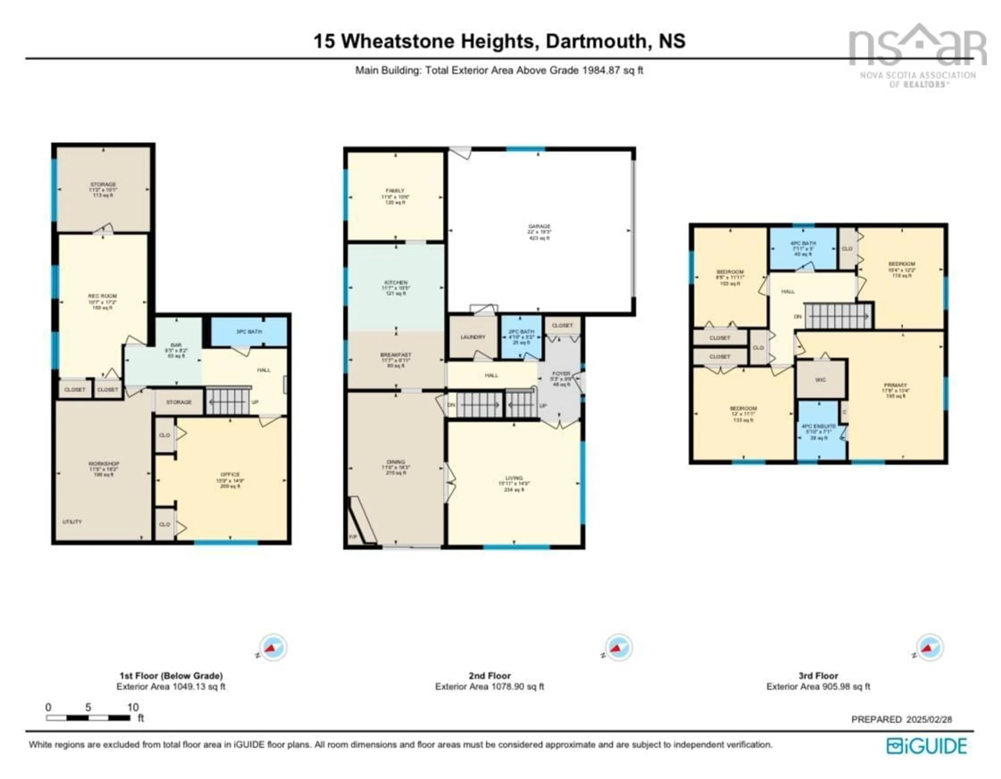 Floor plan for 15 Wheatstone Hts, Dartmouth Nova Scotia B2Y 4E1