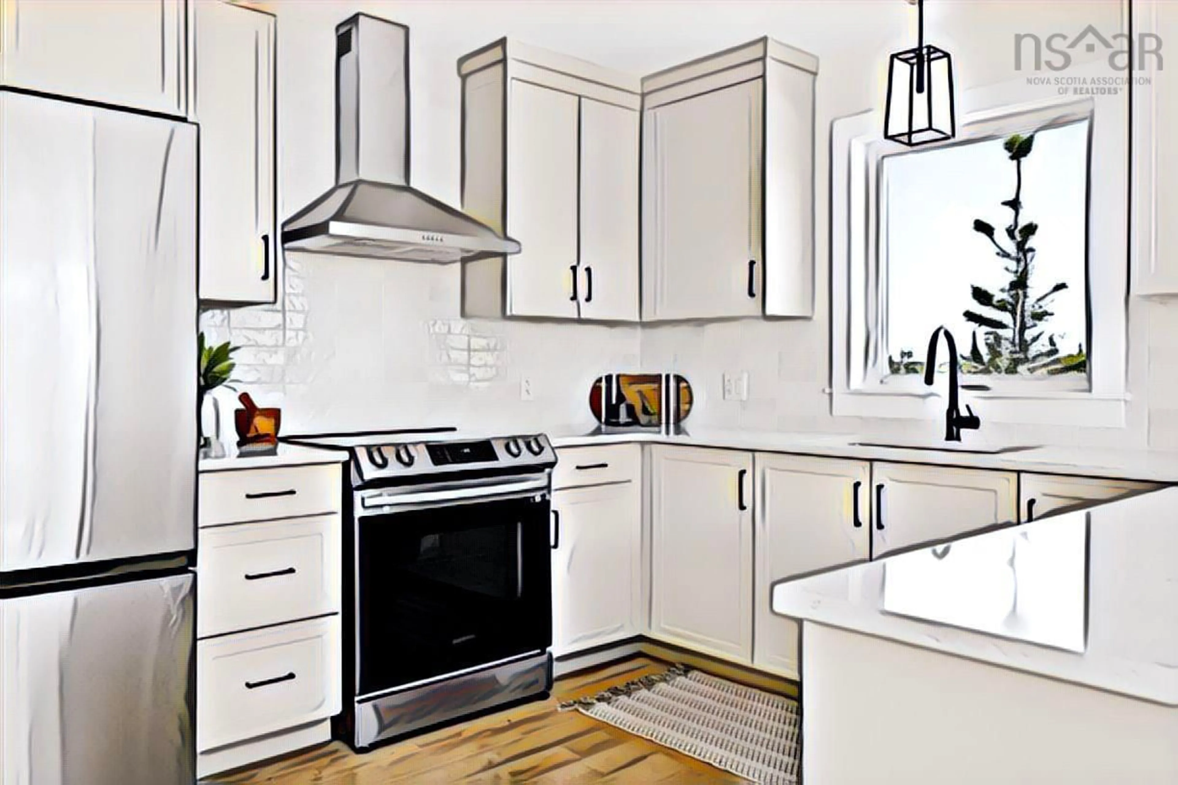 Contemporary kitchen, unknown for lot 316 Hideaway Trail, Brookside Nova Scotia B3T 0M2