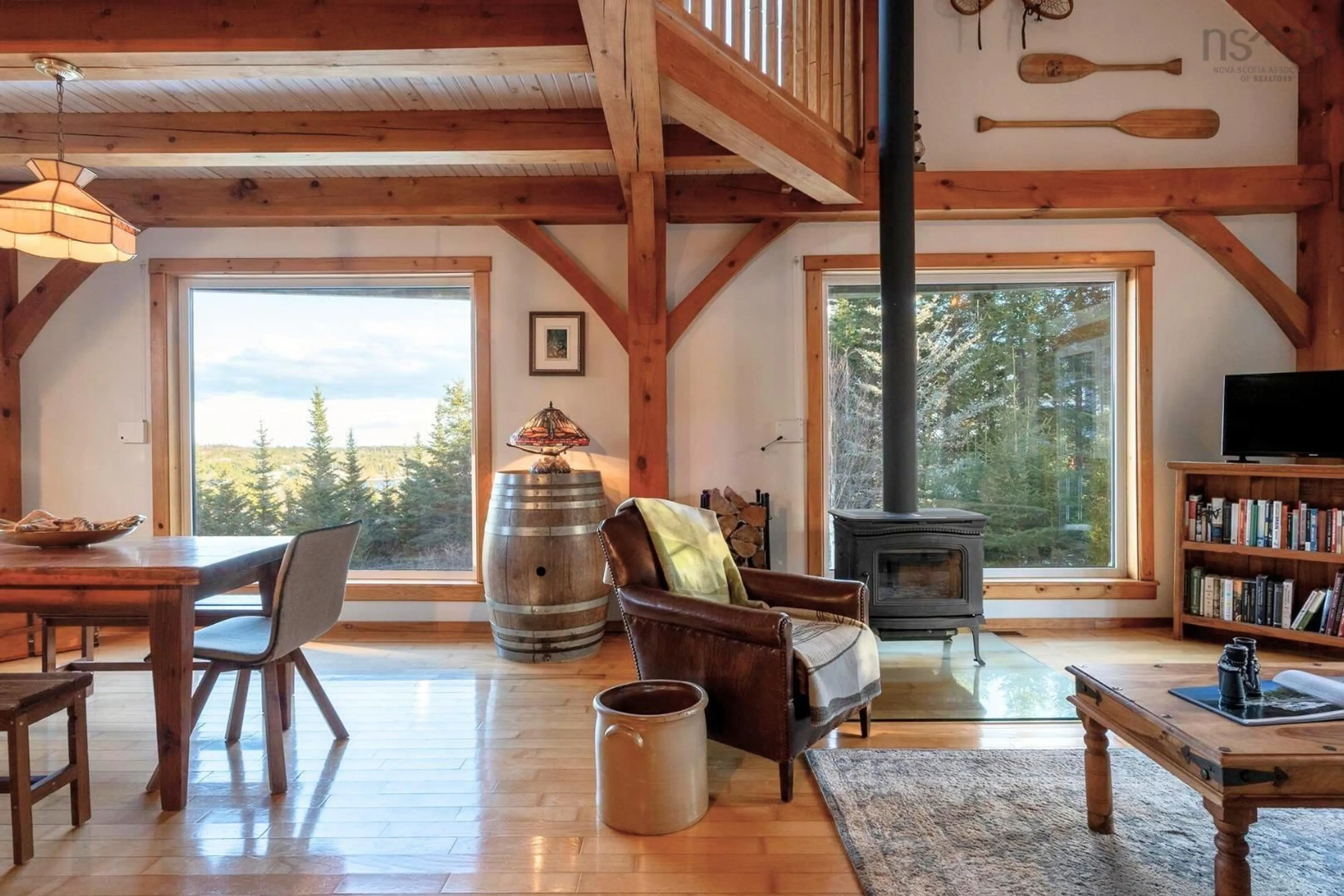 Living room with furniture, unknown for 26 Ketchview Lane, Ketch Harbour Nova Scotia B3V 0E2