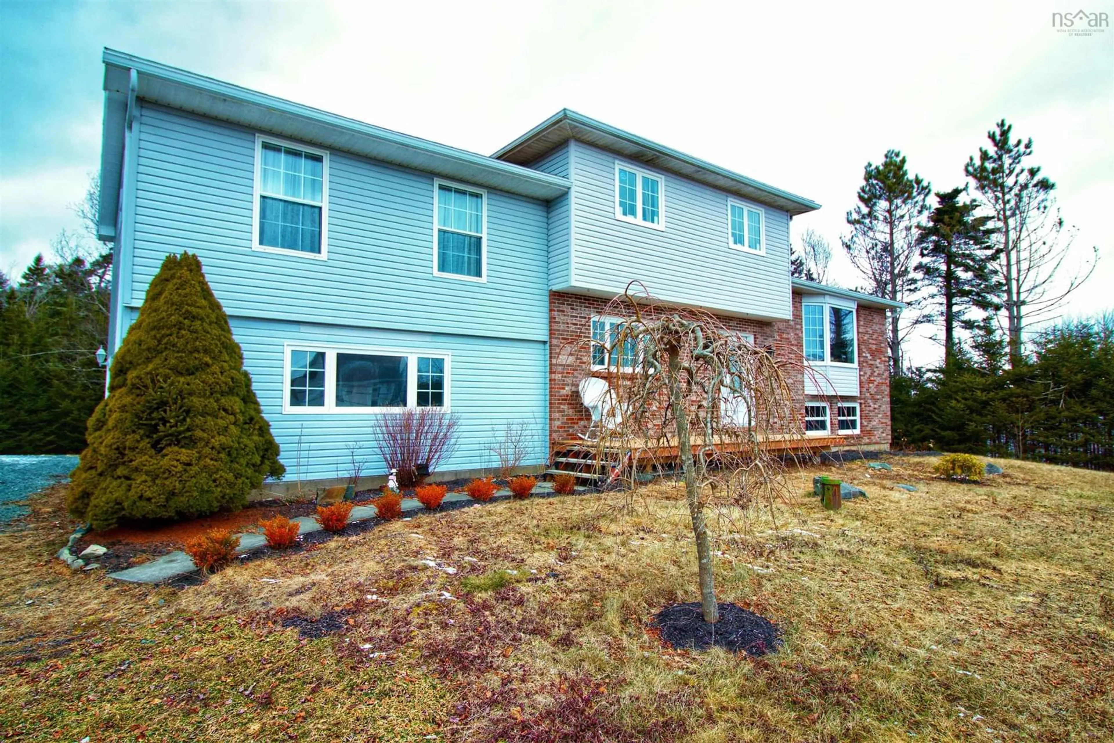 Home with vinyl exterior material, street for 29 Cheviot Hill, Porters Lake Nova Scotia B3E 1K2