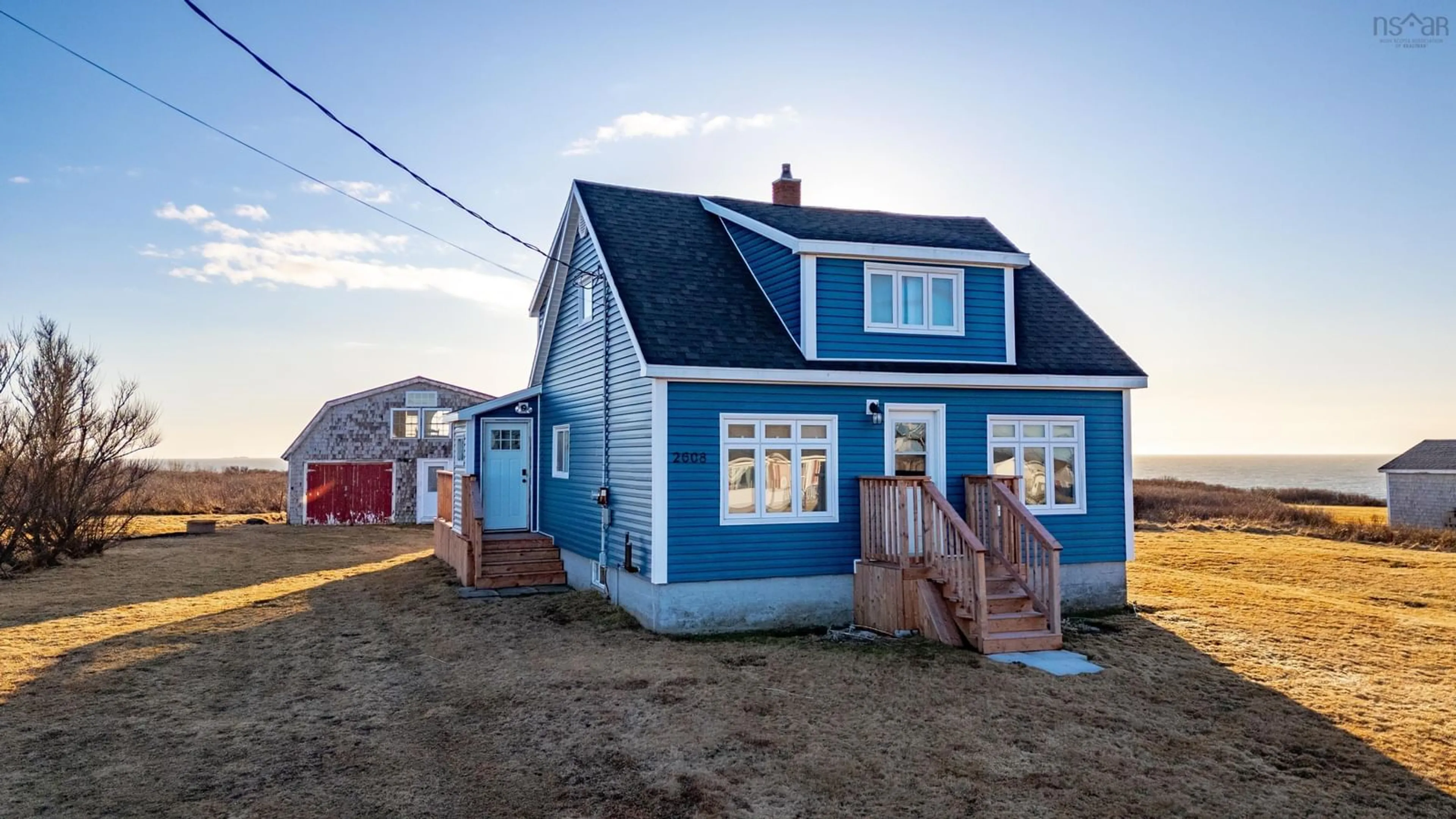 Home with vinyl exterior material, building for 2608 Melbourne Rd, Pinkneys Point Nova Scotia B0W 1B0