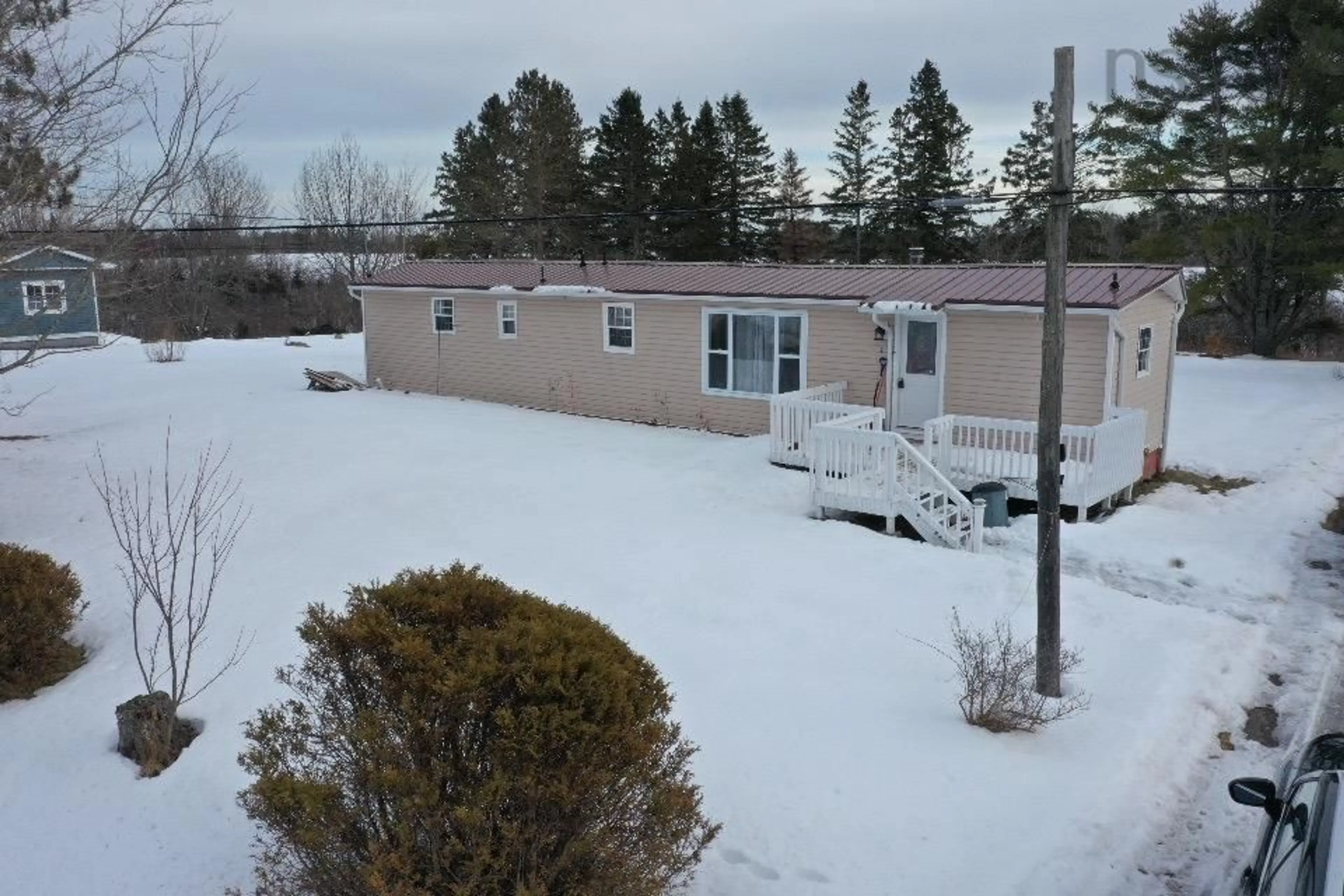 A pic from outside/outdoor area/front of a property/back of a property/a pic from drone, unknown for 4 Taggart Rd, Great Village Nova Scotia B0M 1L0