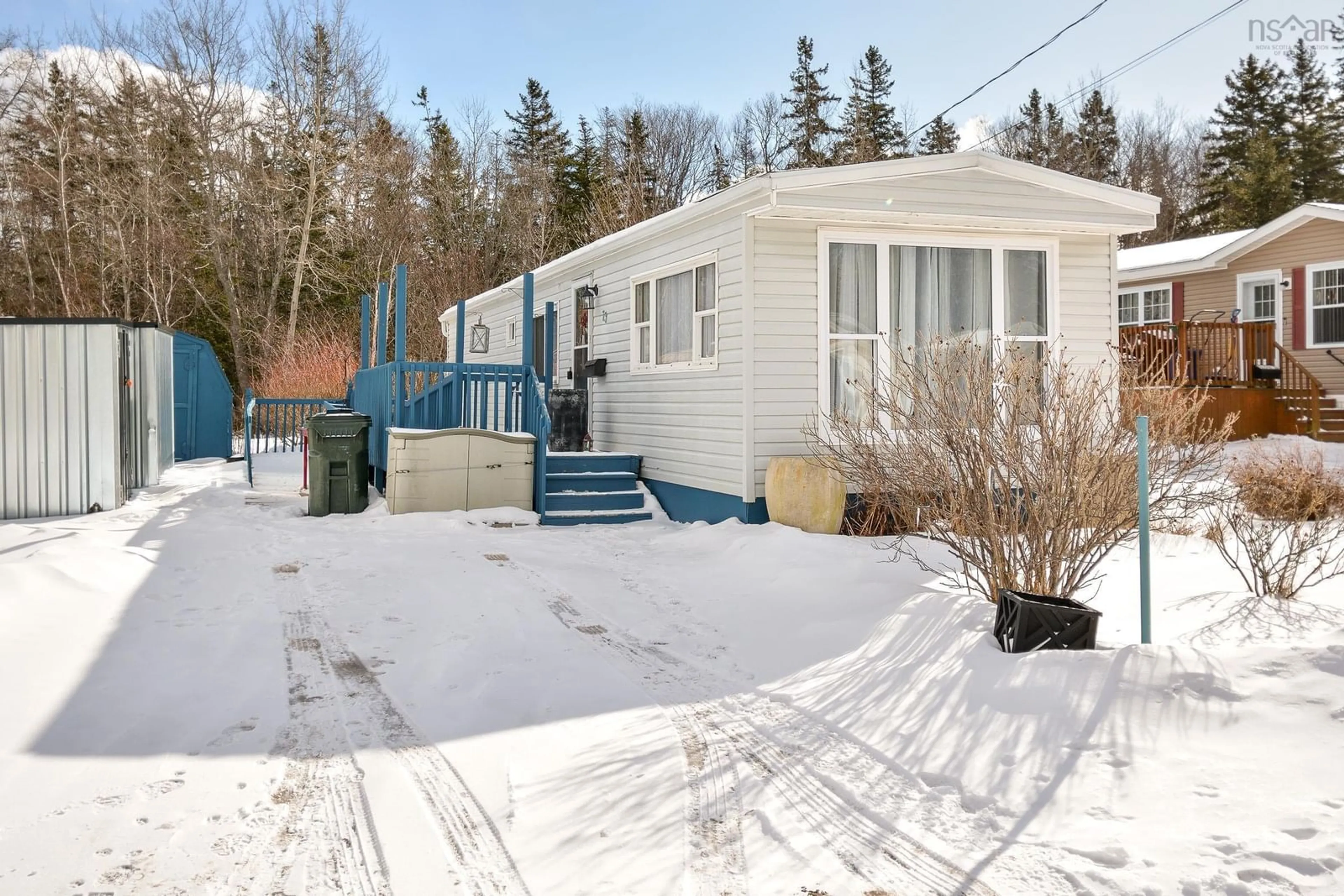 Patio, street for 73 Bendix St, Sydney Mines Nova Scotia B1V 3C4