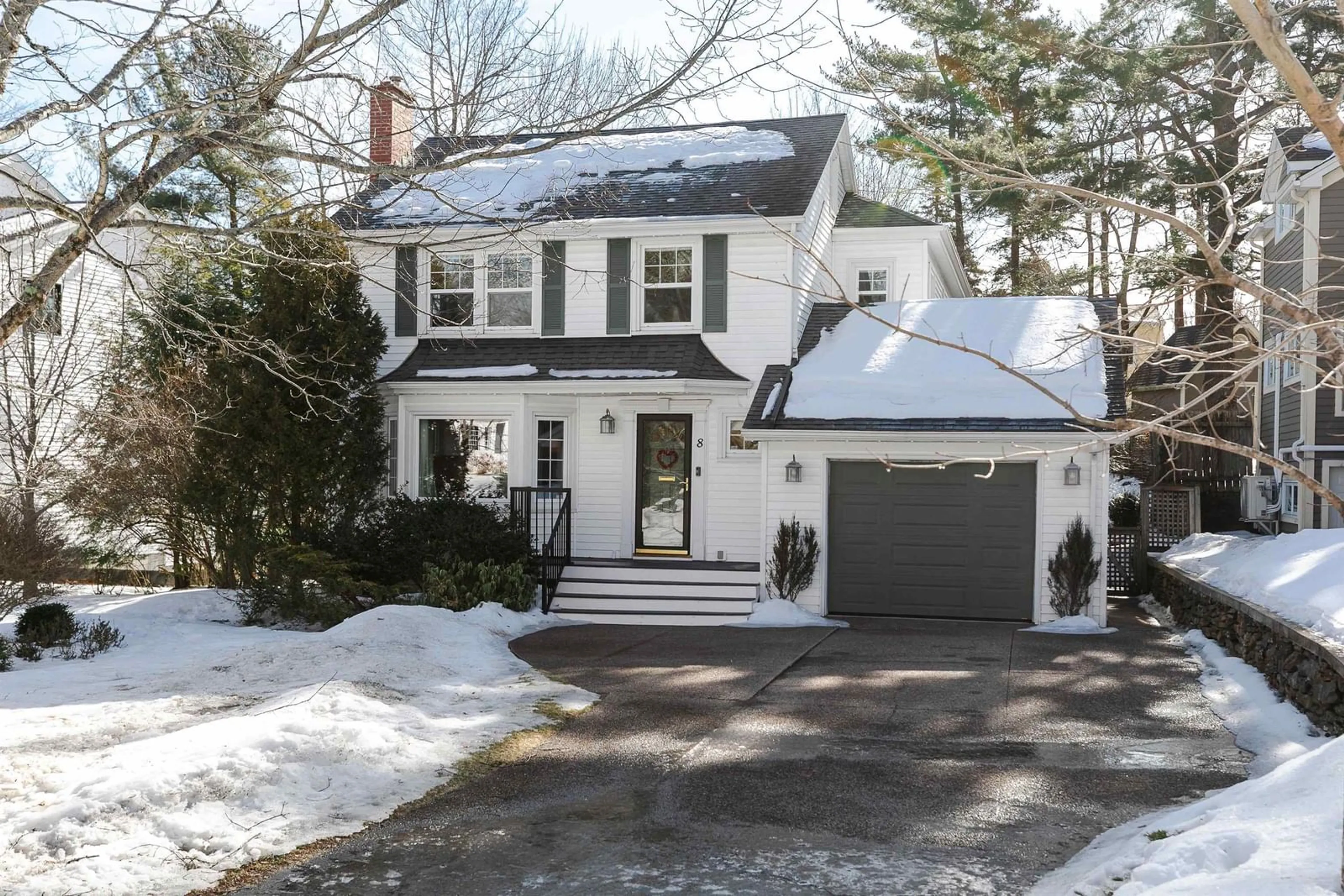 Home with brick exterior material, street for 8 Rosemount Ave, Halifax Nova Scotia B3N 1X8