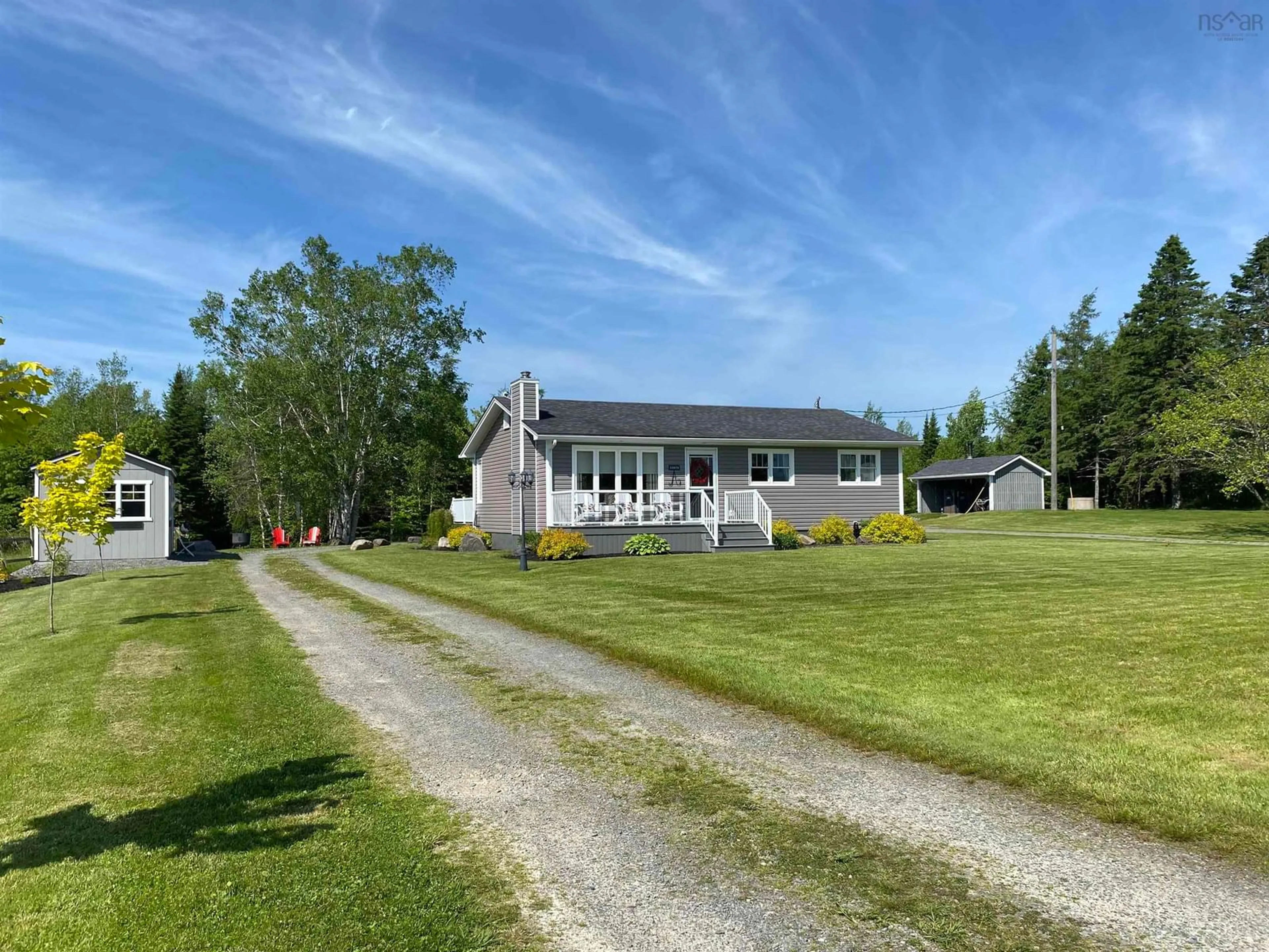 A pic from outside/outdoor area/front of a property/back of a property/a pic from drone, unknown for 17873 Ns-316, Country Harbour Nova Scotia B0H 1J0