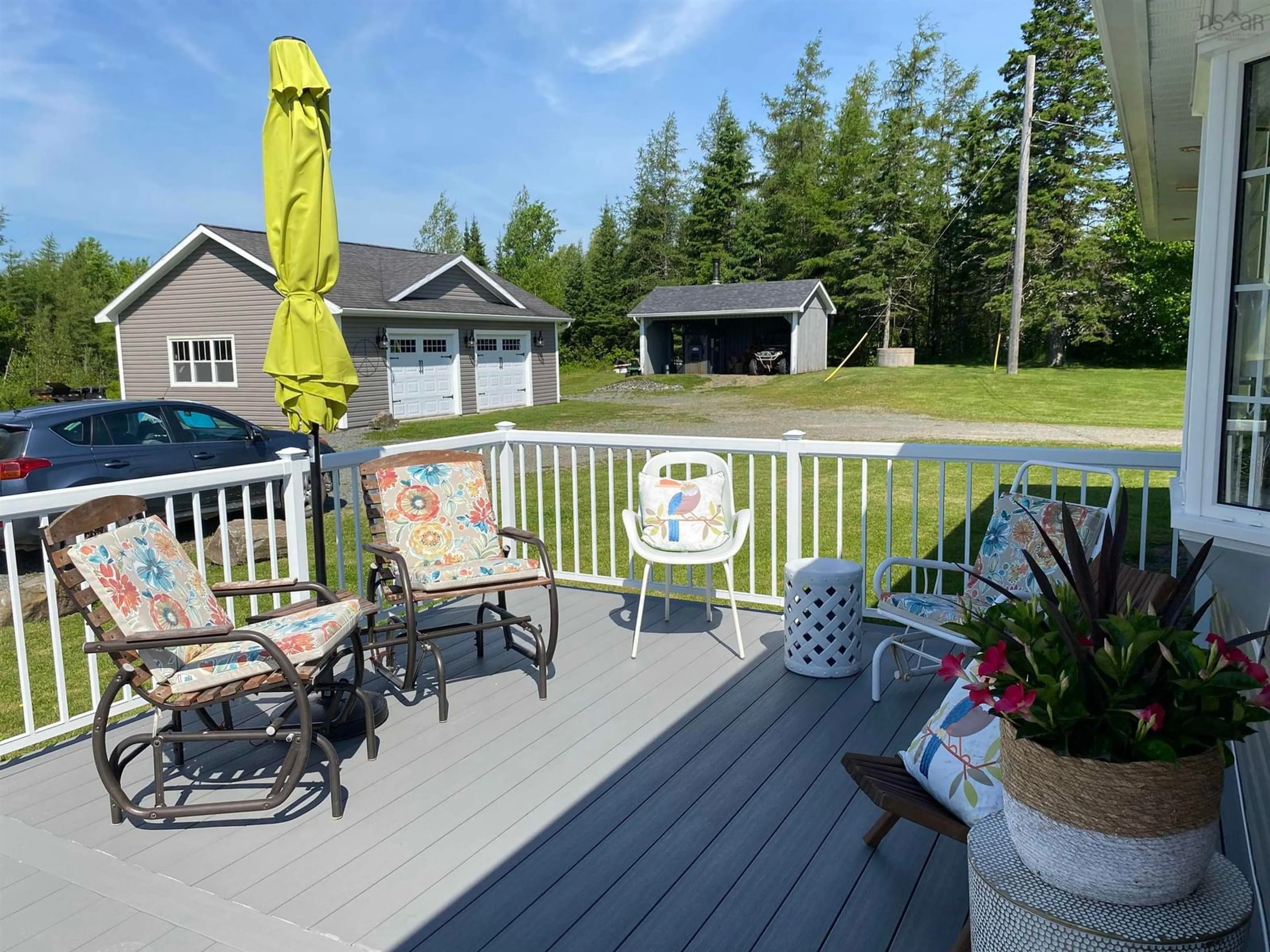 Patio, water/lake/river/ocean view for 17873 Ns-316, Country Harbour Nova Scotia B0H 1J0