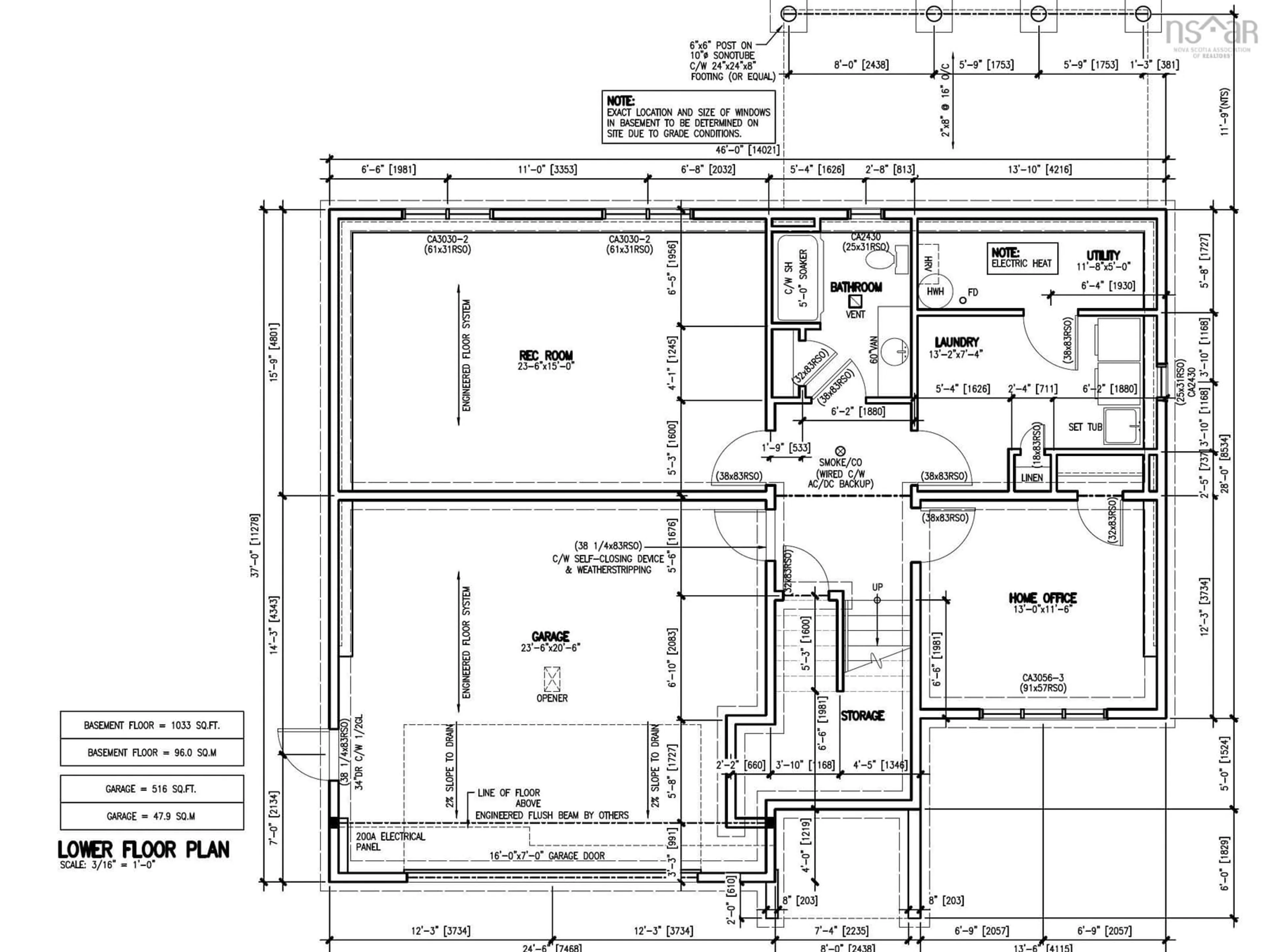 Floor plan for 48 Washington Lane #701, Fall River Nova Scotia B2T 0K4