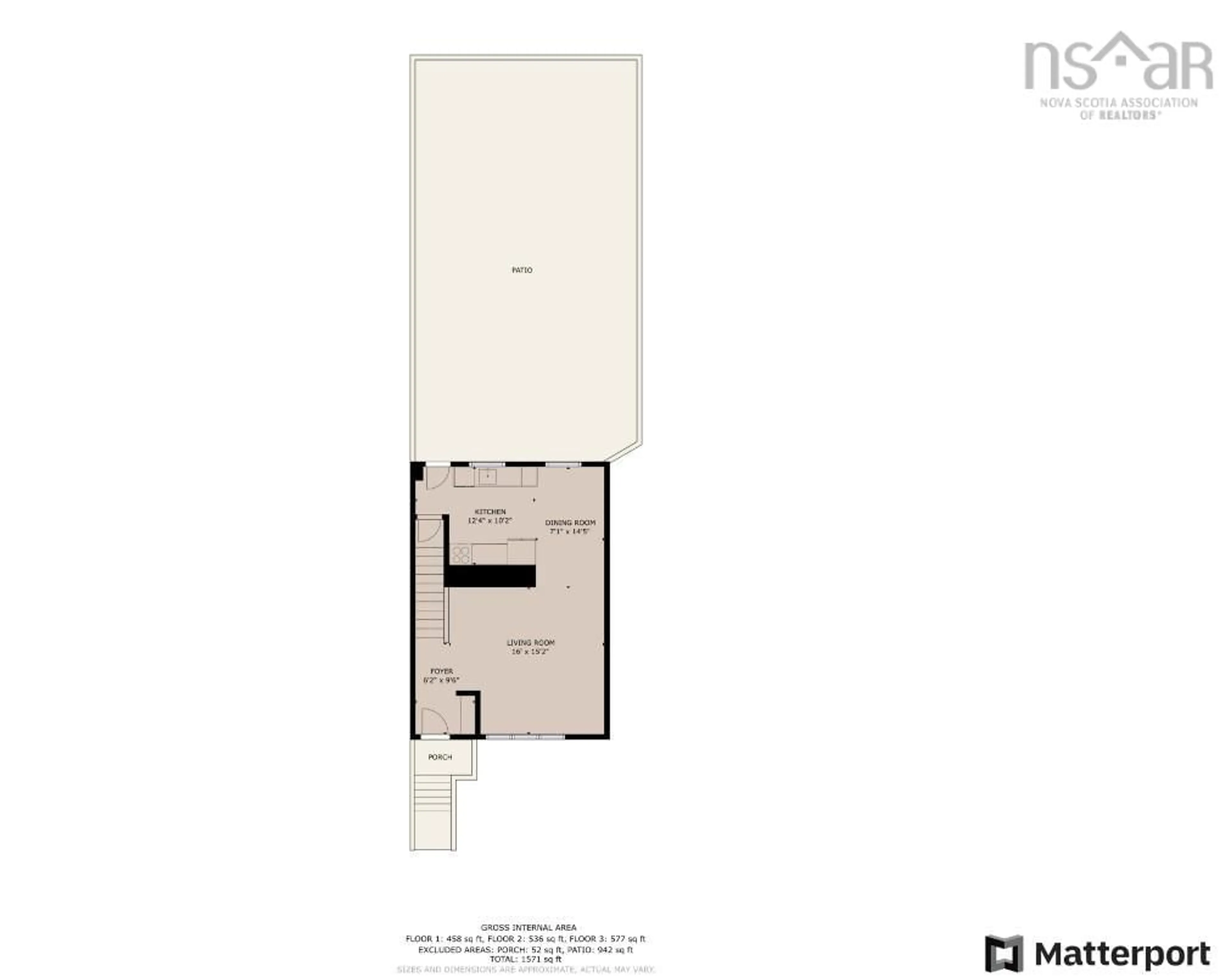 Floor plan for 216 Stokil Dr, Lower Sackville Nova Scotia B4C 3C3