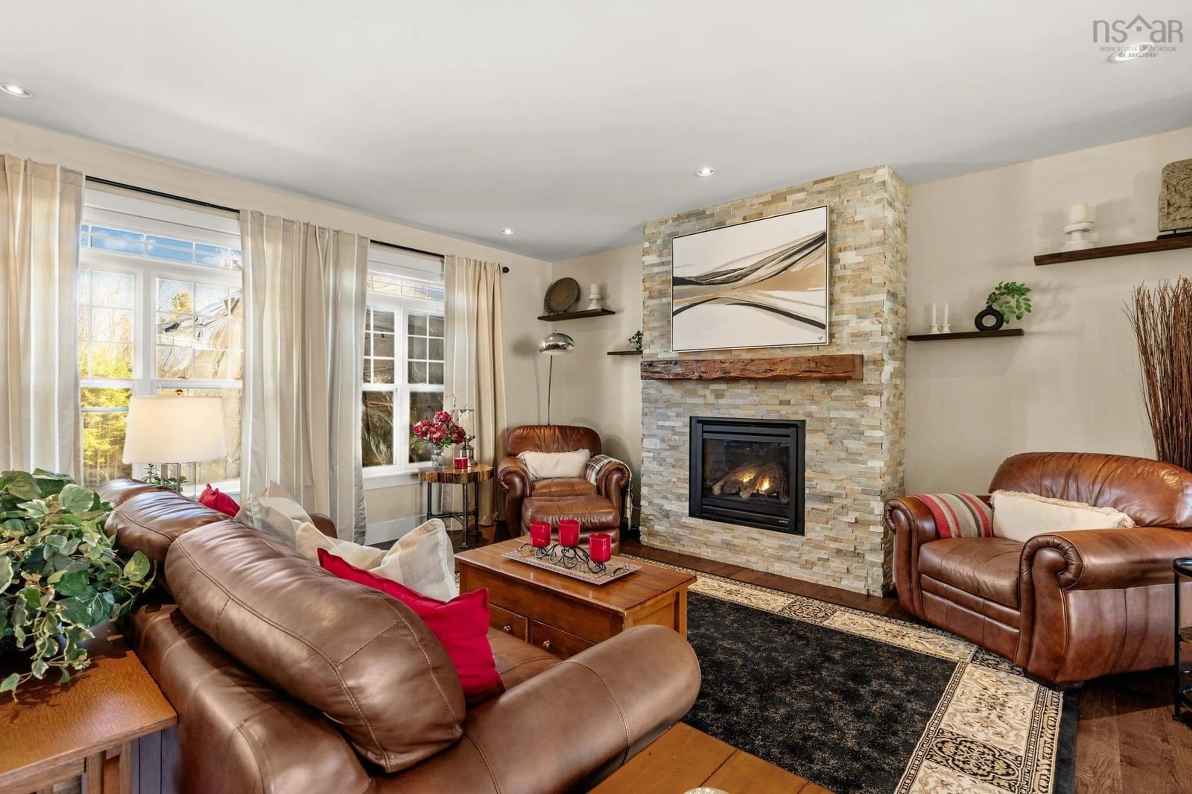 Living room with furniture, unknown for 57 Dungarry Close, Fall River Nova Scotia B2T 0M7