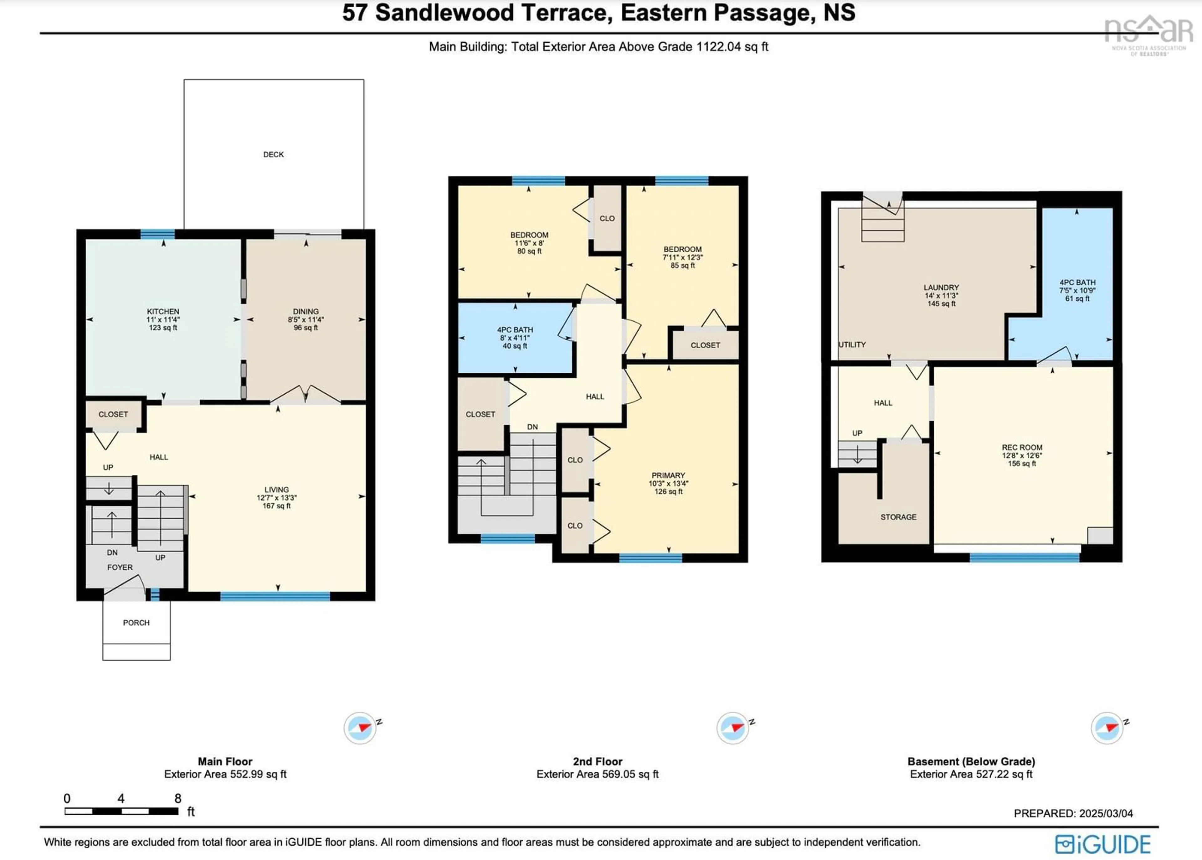 Floor plan for 57 Sandlewood Terr, Eastern Passage Nova Scotia B3G 1B6