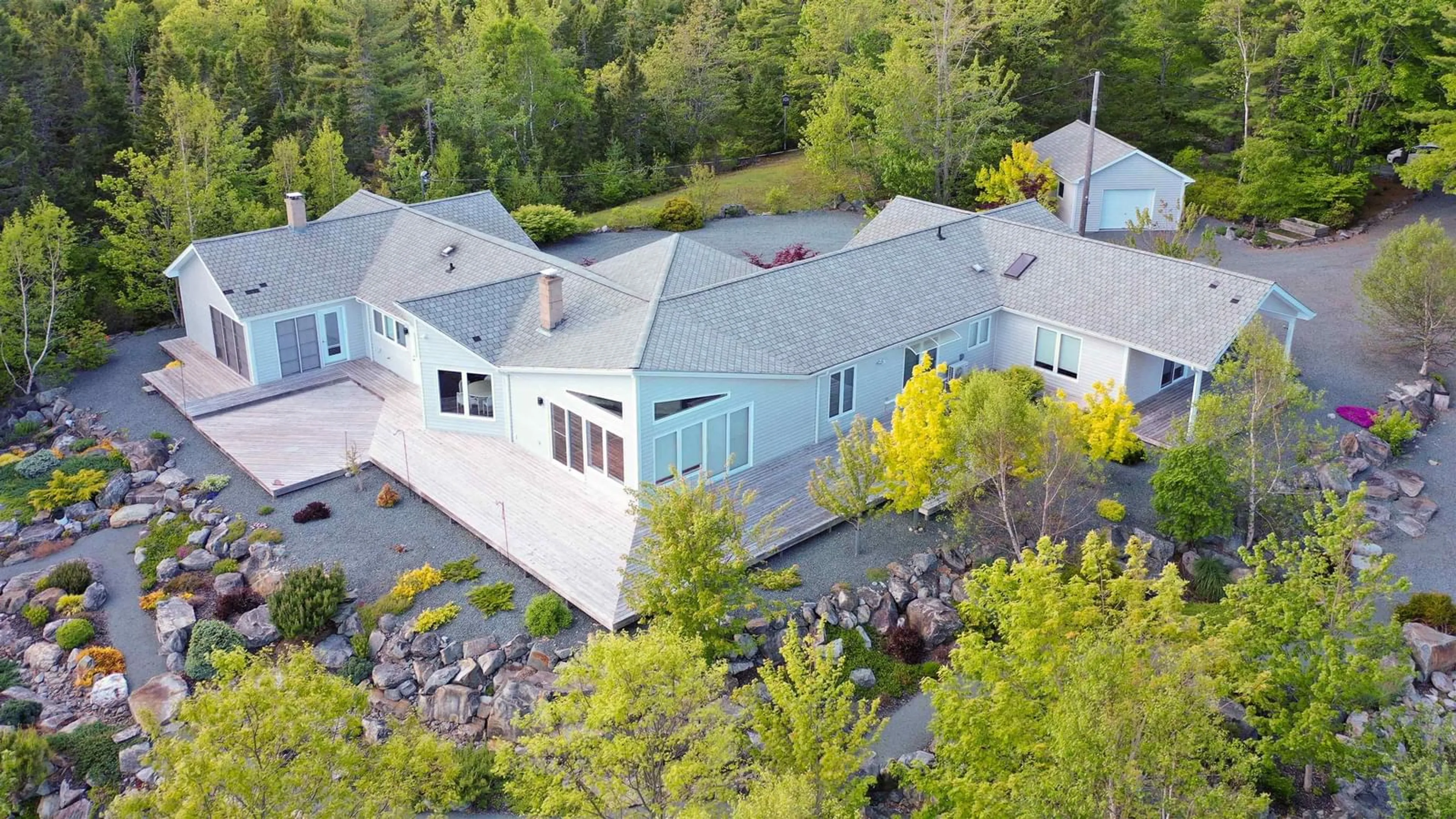 A pic from outside/outdoor area/front of a property/back of a property/a pic from drone, unknown for 668 Highway 331, East Port Medway Nova Scotia B0J 2H0