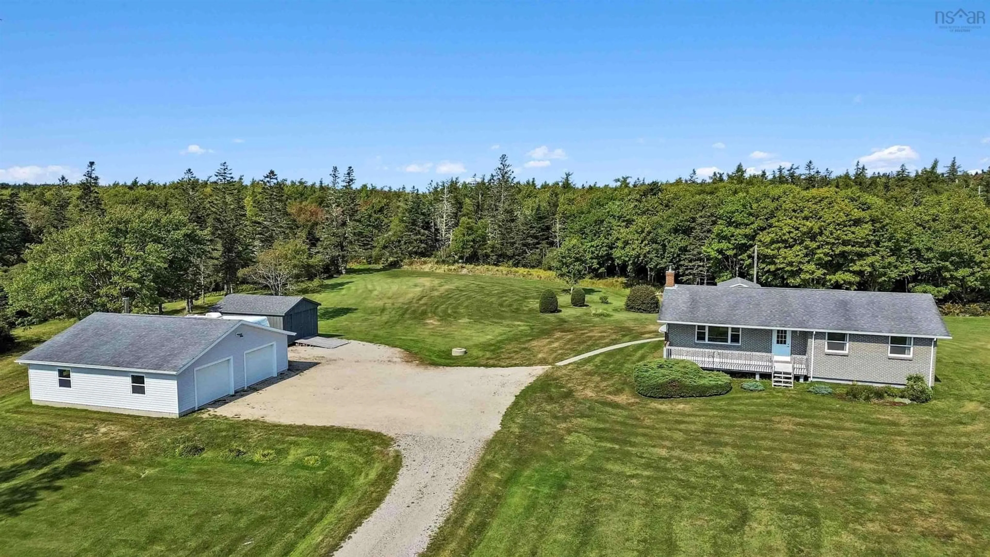 A pic from outside/outdoor area/front of a property/back of a property/a pic from drone, water/lake/river/ocean view for 63 Mill Rd, Brooklyn Nova Scotia B5A 5H7