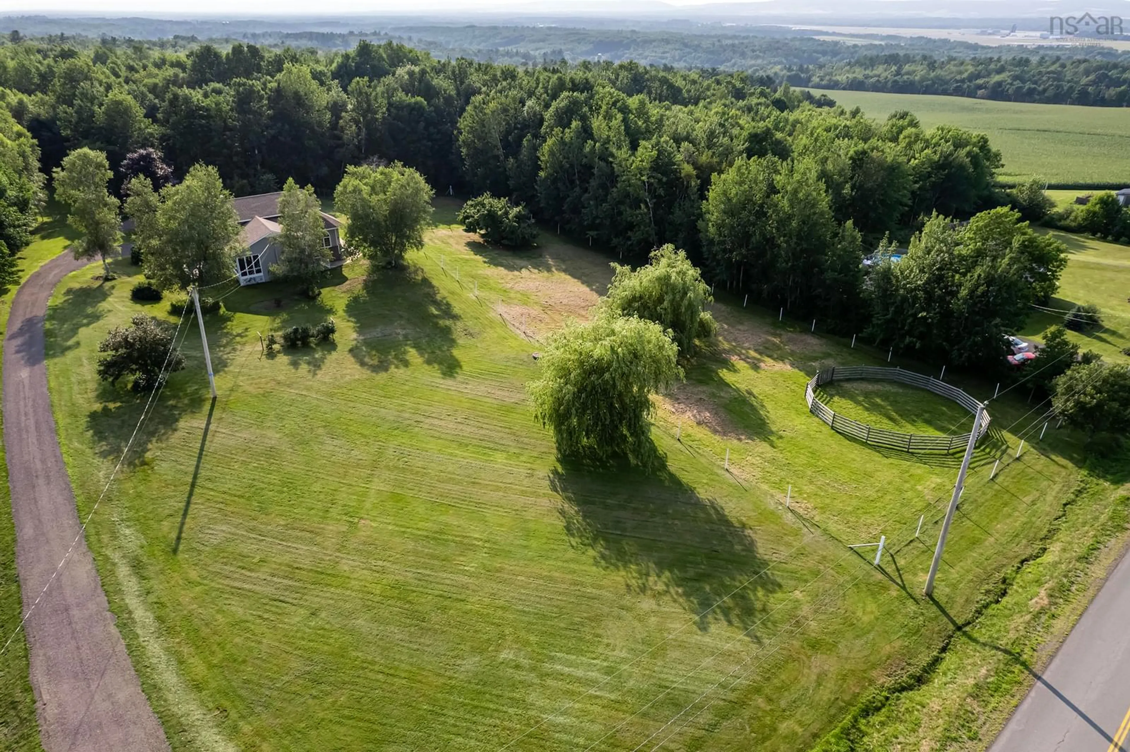 A pic from outside/outdoor area/front of a property/back of a property/a pic from drone, unknown for 1732 Meadowvale Rd, Harmony Nova Scotia B0P 1R0