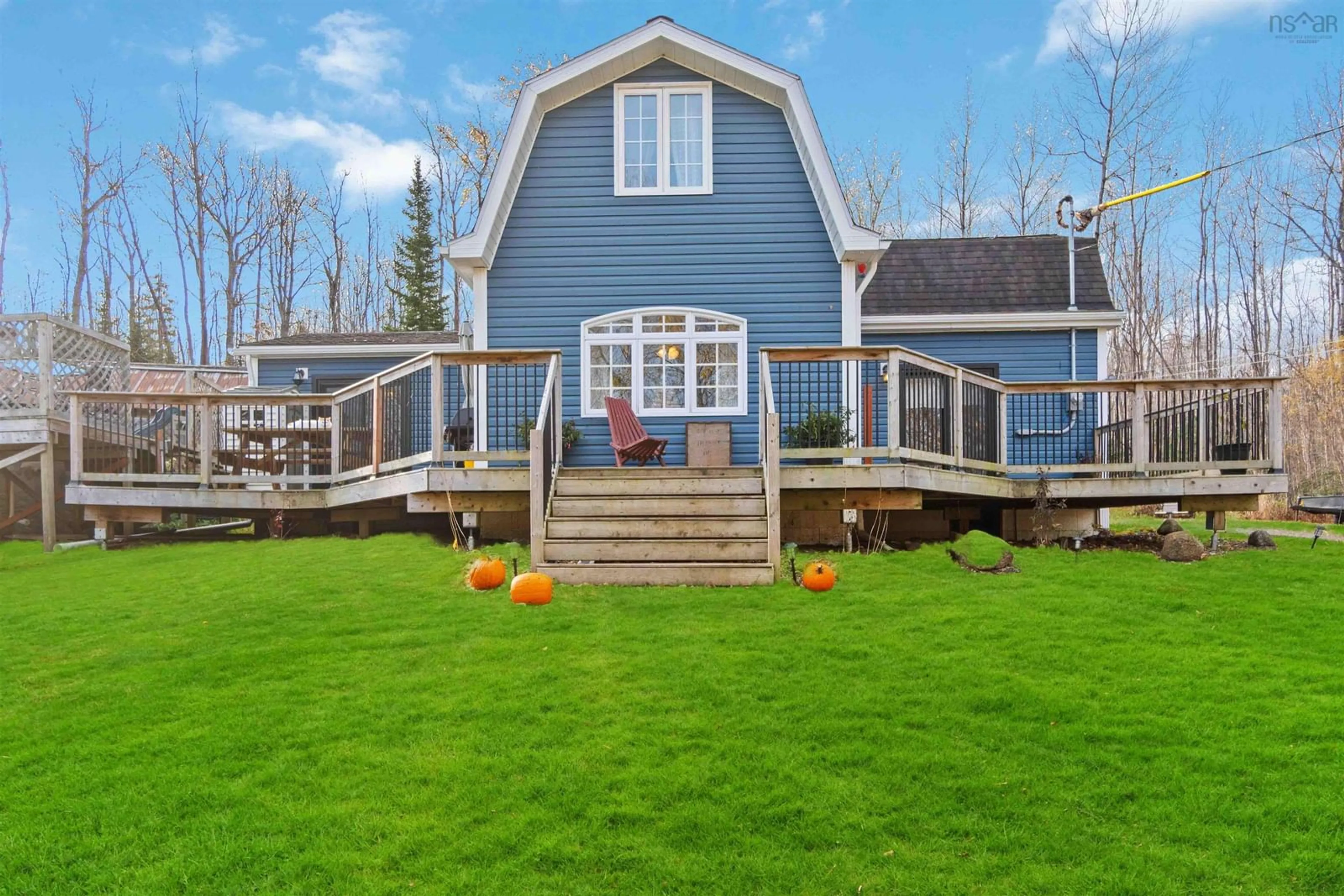 Home with vinyl exterior material, water/lake/river/ocean view for 3258 Prospect Rd, Cambridge Nova Scotia B0P 1G0