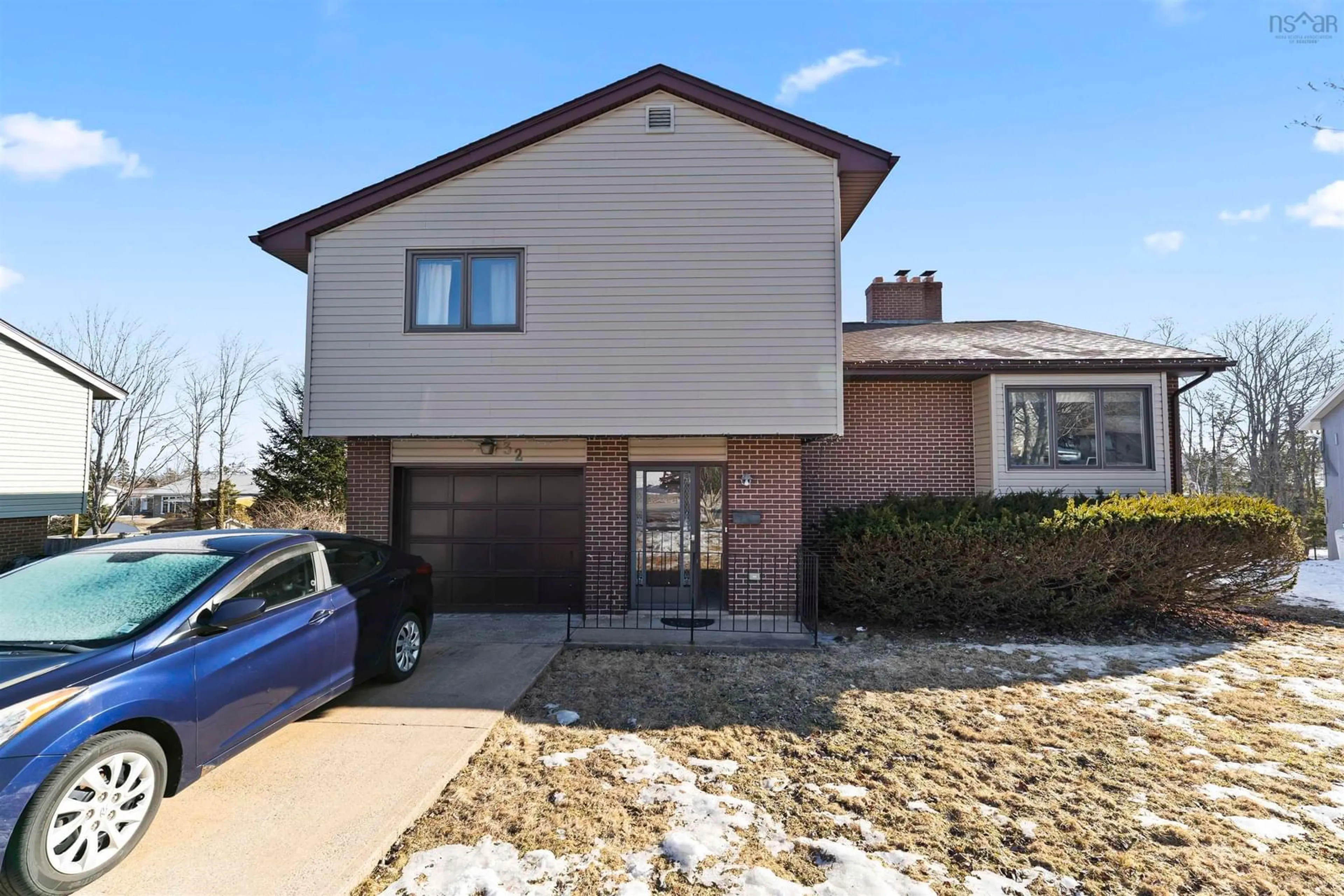 Home with vinyl exterior material, street for 32 Delwood Pl, Colby Village Nova Scotia B2V 1S5