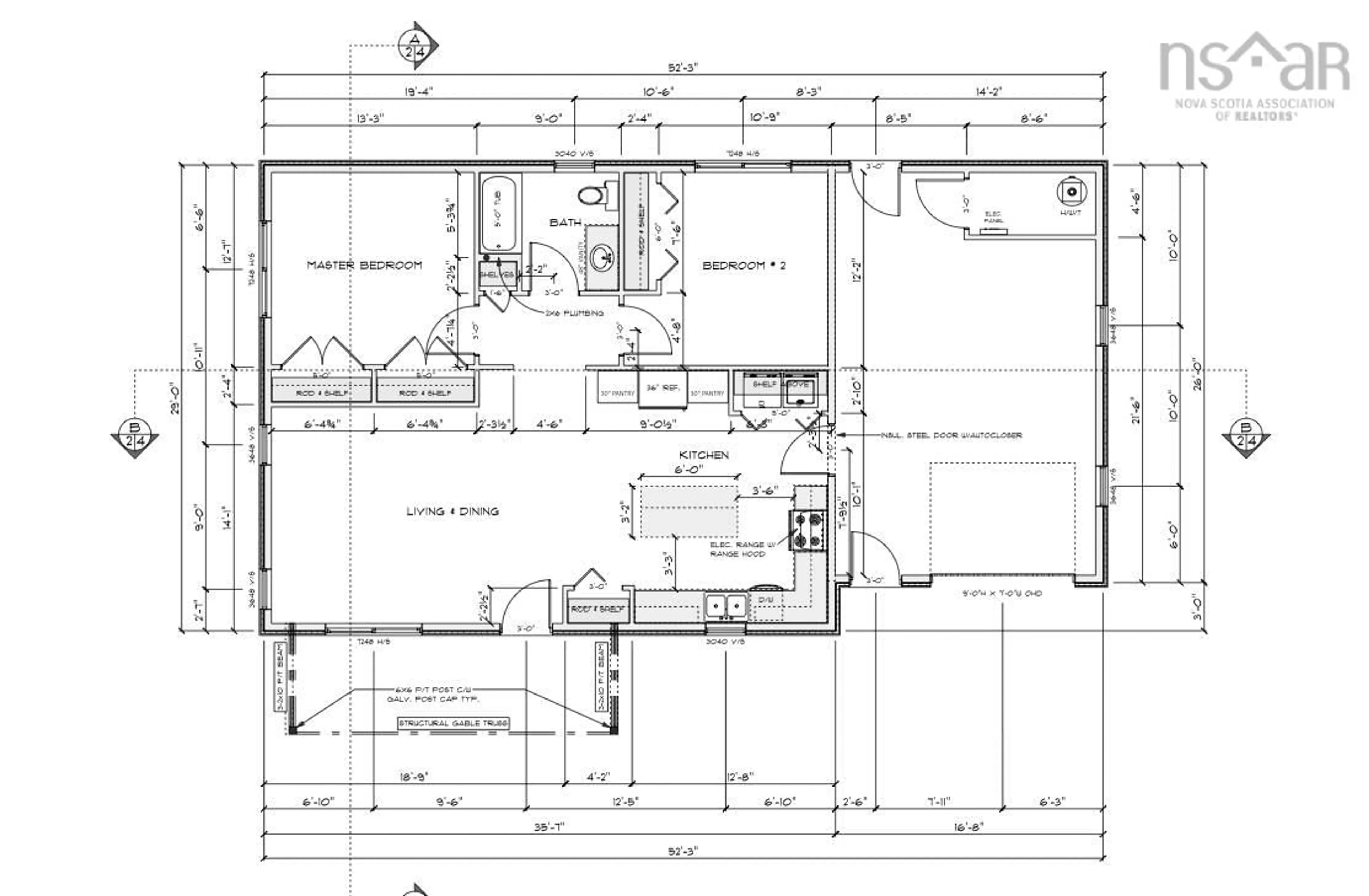 Floor plan for 22 Joy Dr, Greenfield Nova Scotia B6L 3S9