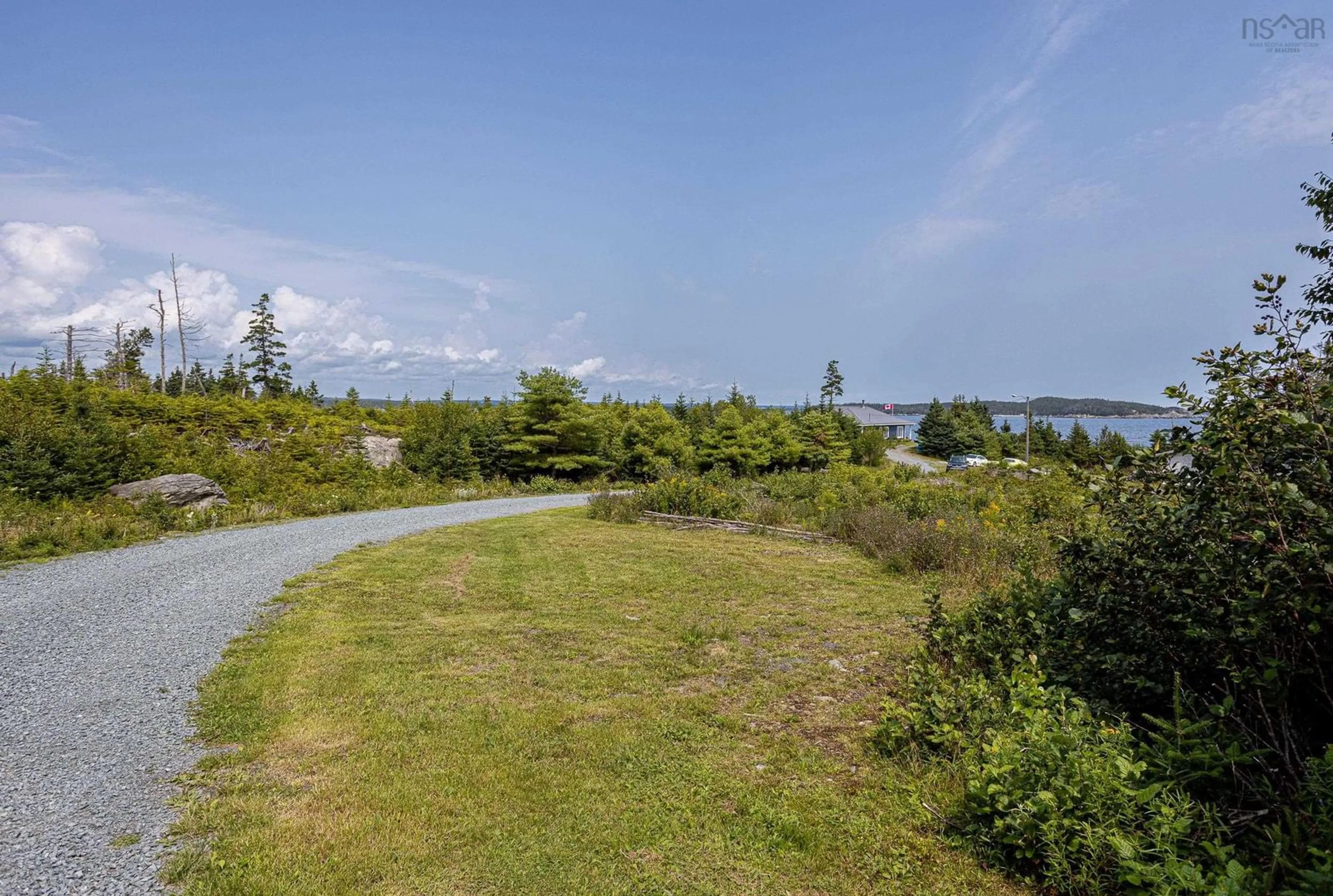 A pic from outside/outdoor area/front of a property/back of a property/a pic from drone, water/lake/river/ocean view for 201 Southwest Cove Rd, Southwest Cove Nova Scotia B0J 2L0