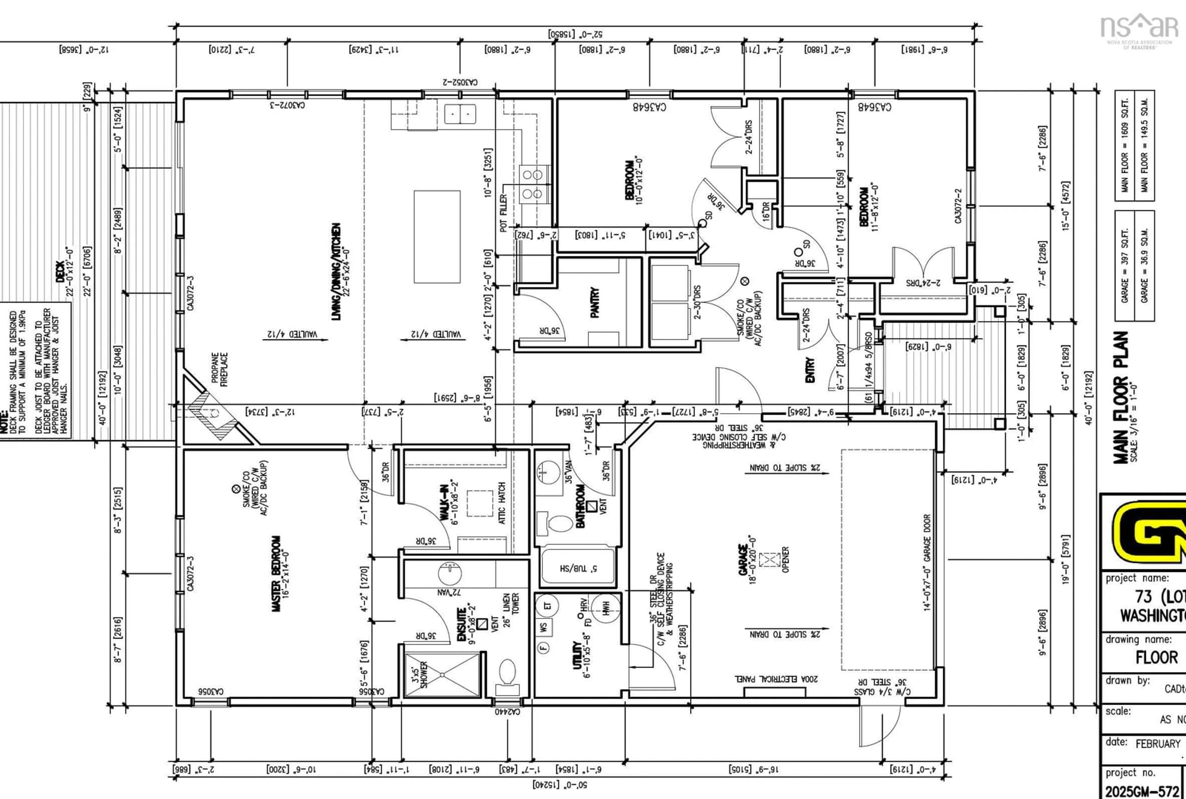 Floor plan for 74 Washington Lane #702D, Fall River Nova Scotia B2T 0X1