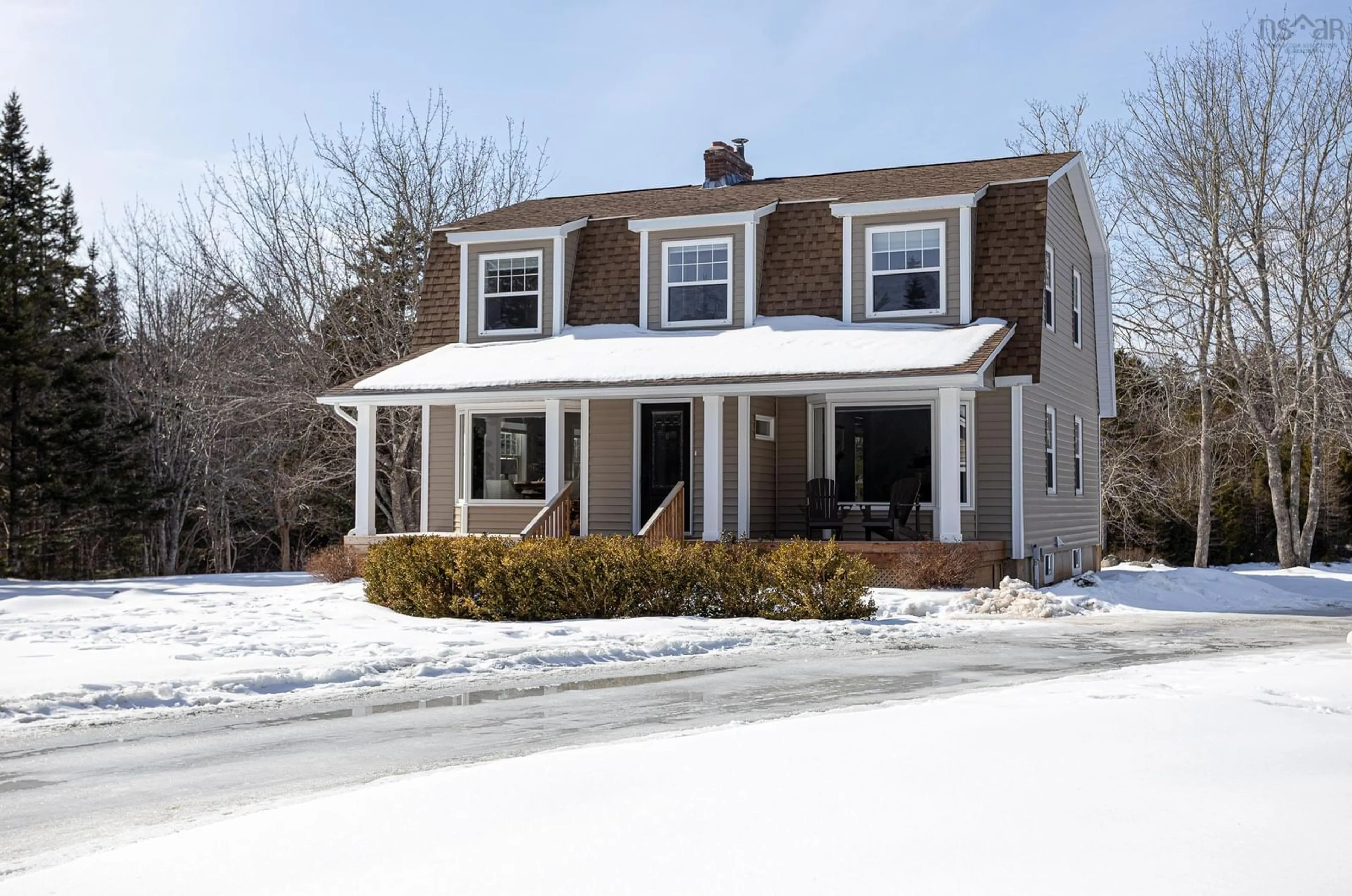 Home with vinyl exterior material, street for 552 & 570 Myra Rd, Porters Lake Nova Scotia B3E 1G4