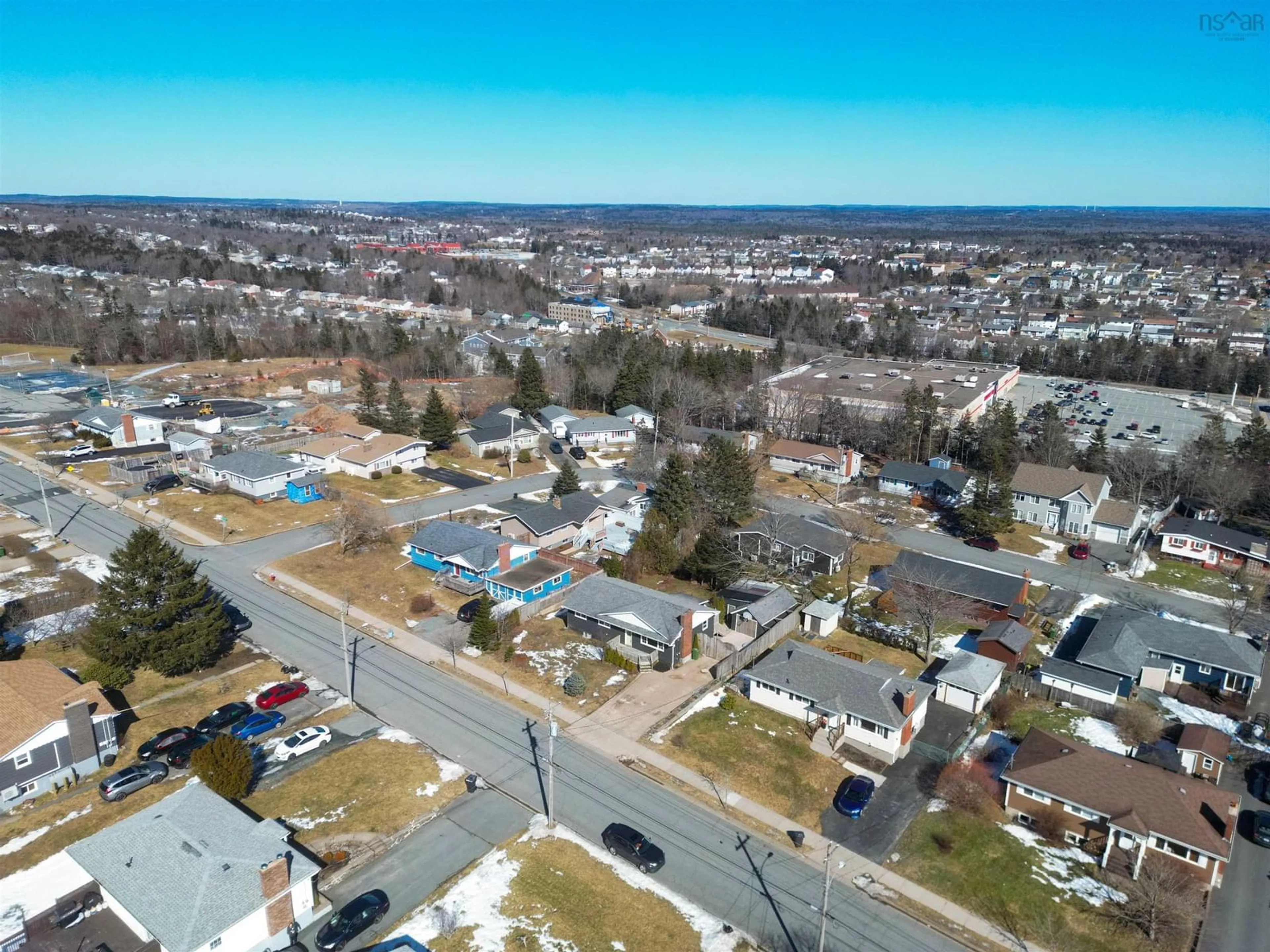 A pic from outside/outdoor area/front of a property/back of a property/a pic from drone, street for 25 Hugh Allen Dr, Cole Harbour Nova Scotia B2W 2L1