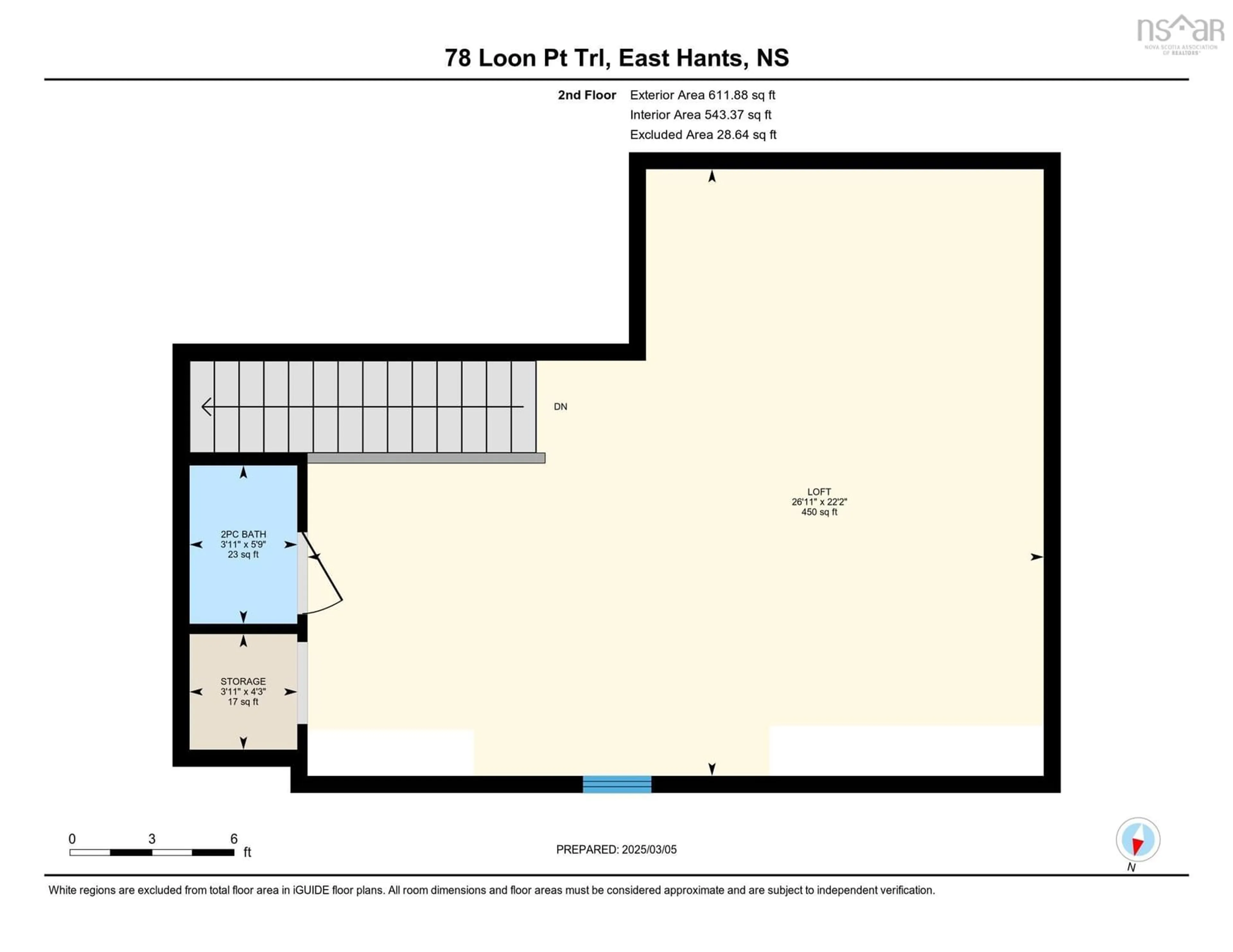 Floor plan for 78 Loon Point Trail #103, East Uniacke Nova Scotia B0N 1Z0