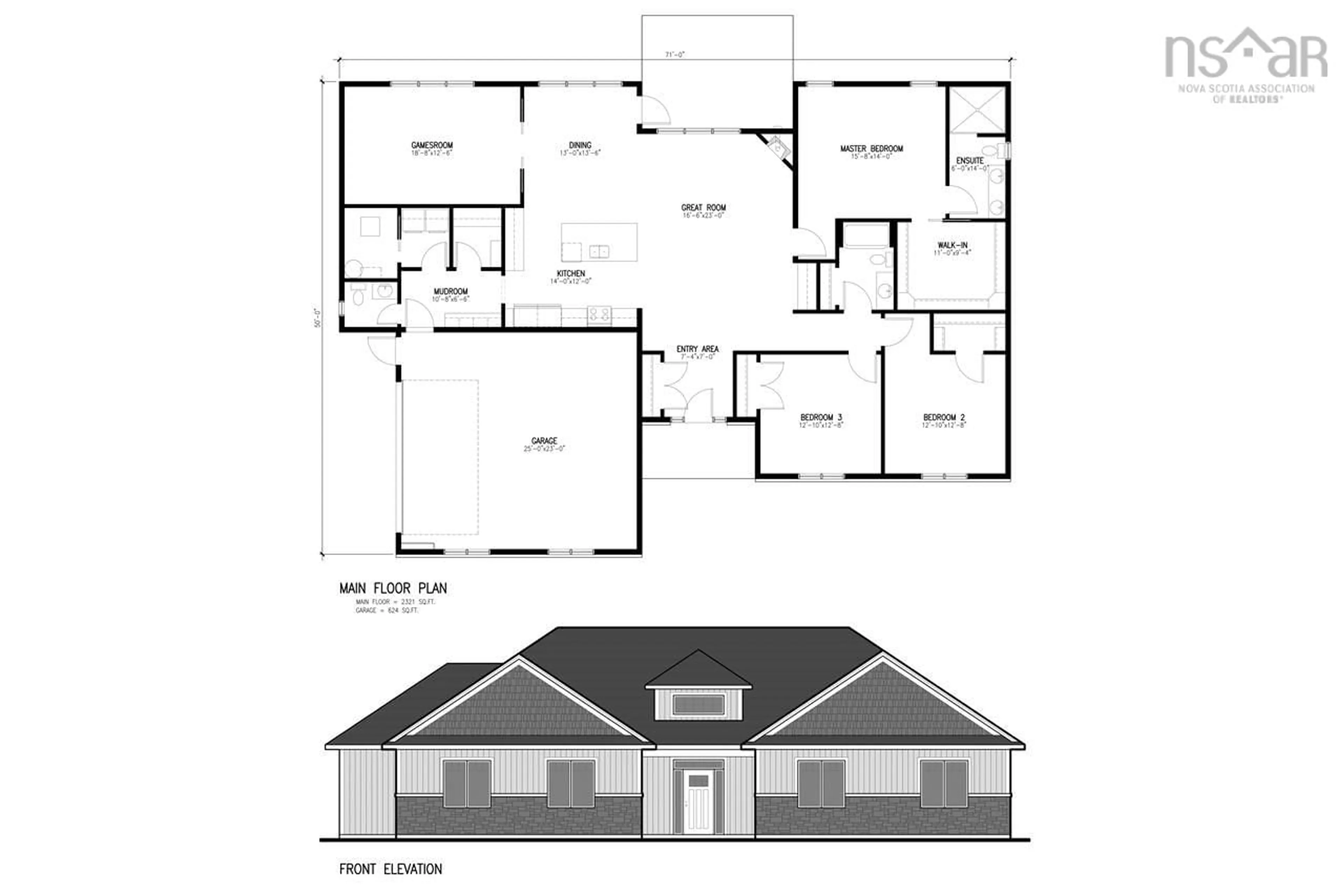 Floor plan for 135 Zaffre Dr, Middle Sackville Nova Scotia B4E 0X4
