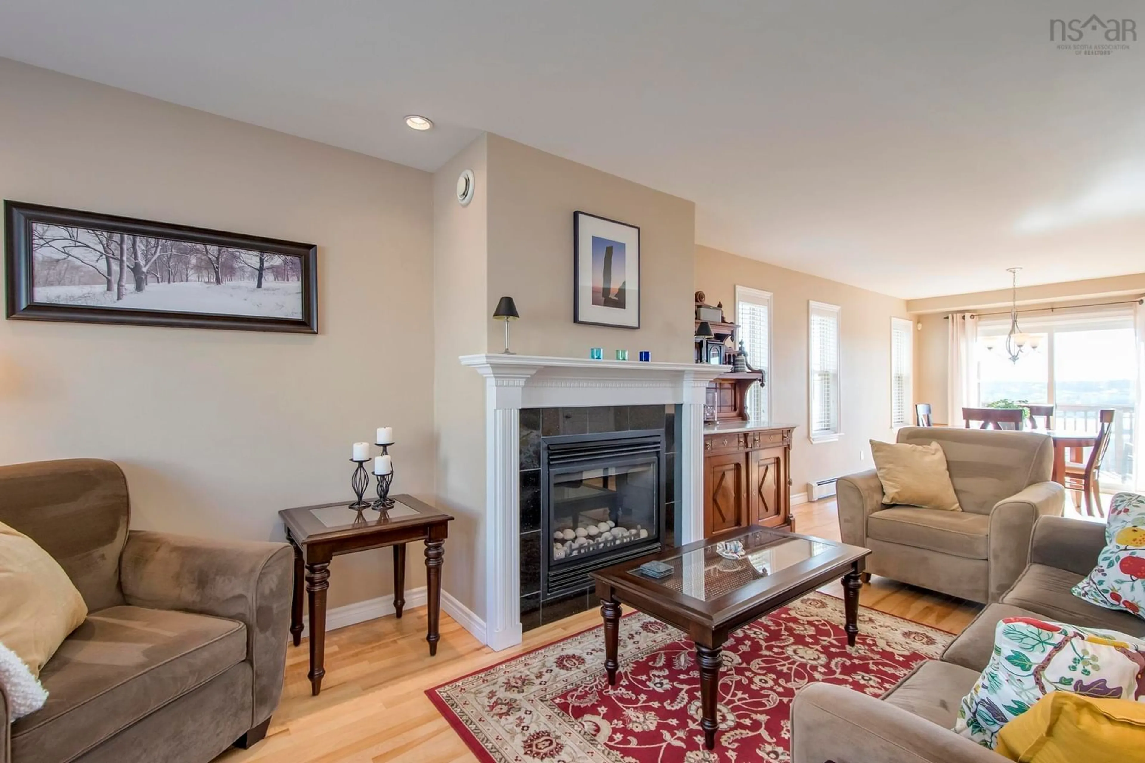 Living room with furniture, wood/laminate floor for 209 Nadia Dr, Dartmouth Nova Scotia B3A 0B1