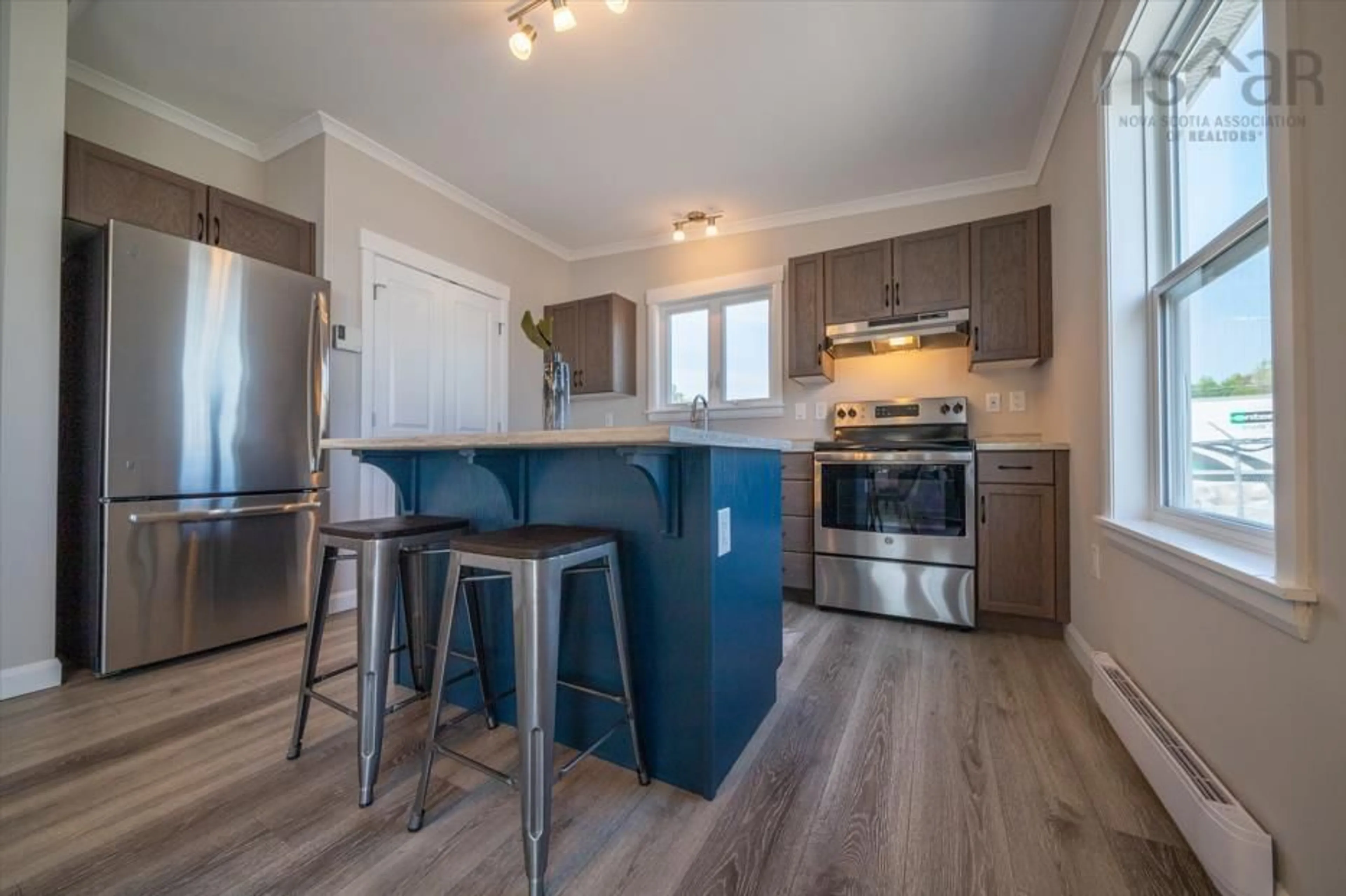 Open concept kitchen, wood/laminate floor for Old Renfrew Rd #Lot 14, Upper Rawdon Nova Scotia B0N 2N0