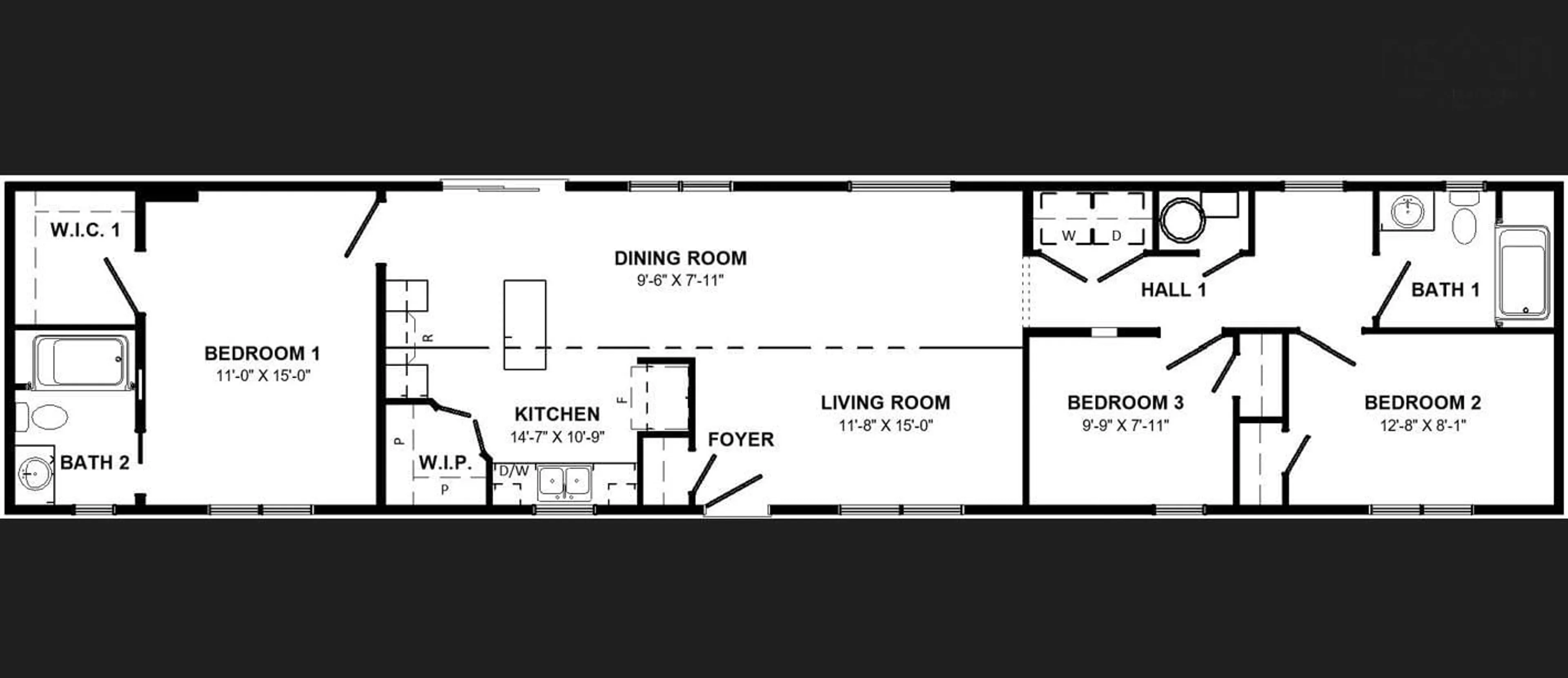 Floor plan for Old Renfrew Rd #Lot 13, Upper Rawdon Nova Scotia B0N 2N0