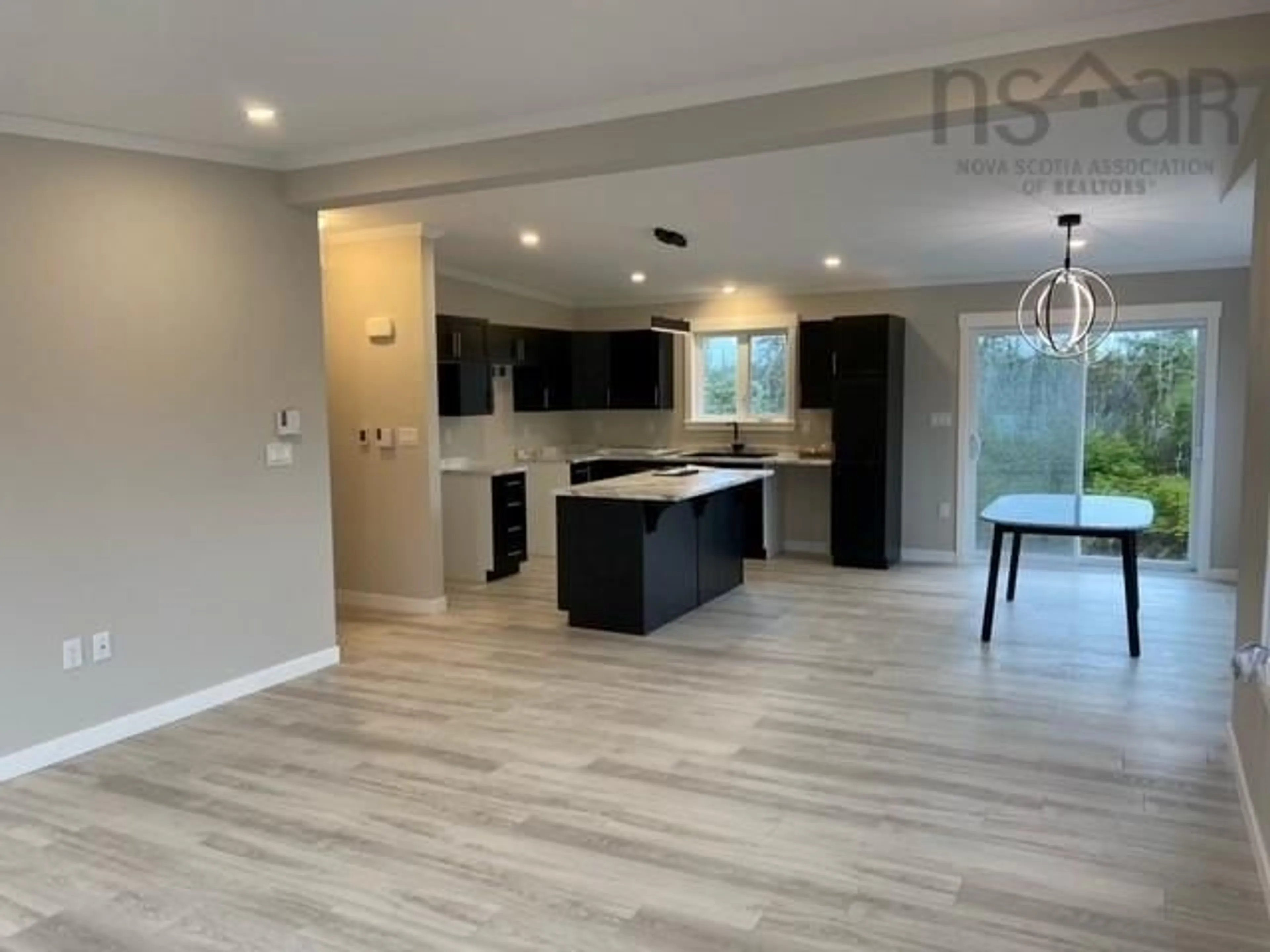 Open concept kitchen, wood/laminate floor for Old Renfrew Rd #Lot 15, Upper Rawdon Nova Scotia B0N 2N0