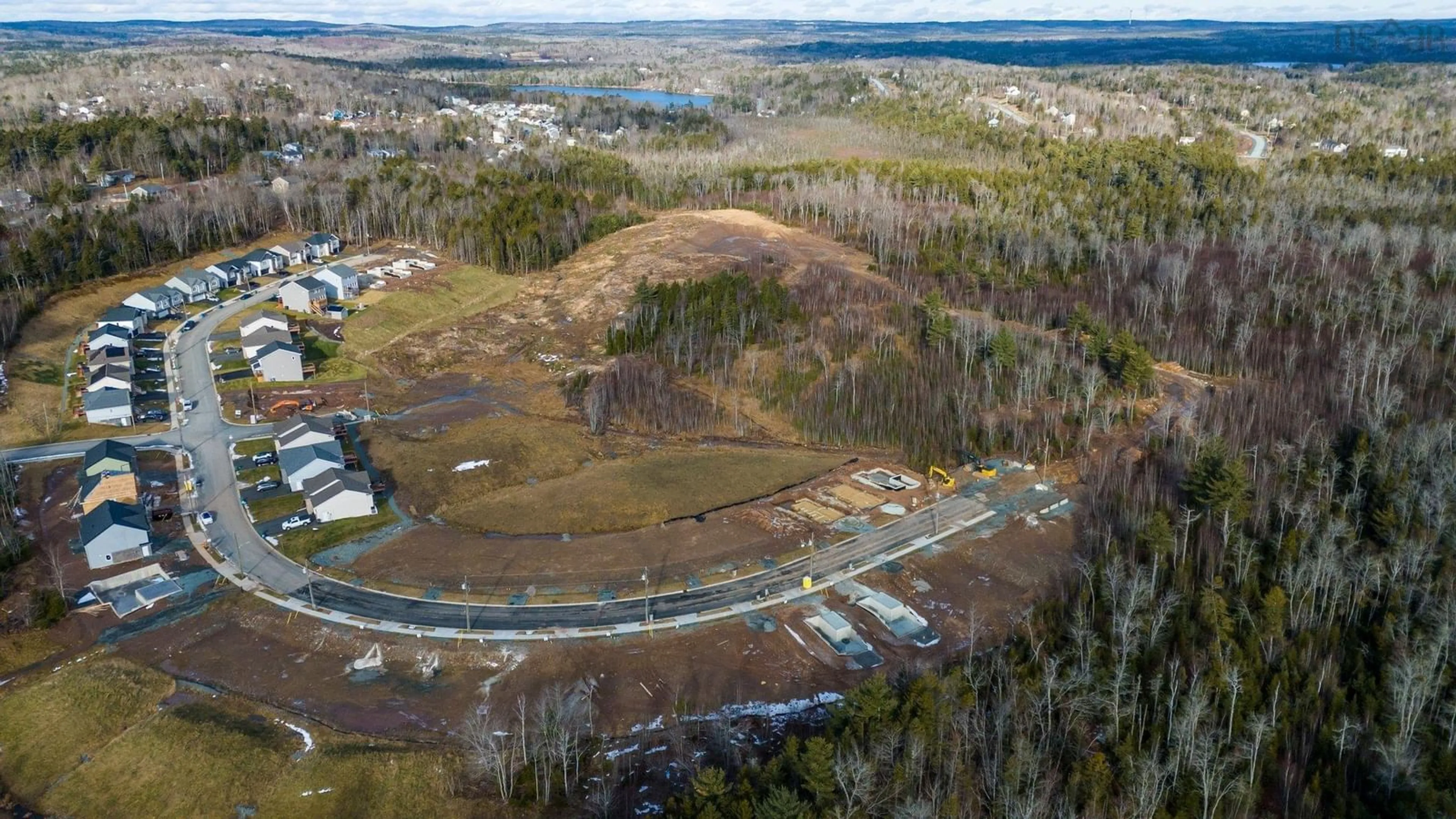 A pic from outside/outdoor area/front of a property/back of a property/a pic from drone, mountain view for 172 Darner Dr, Beaver Bank Nova Scotia B4G 1C1